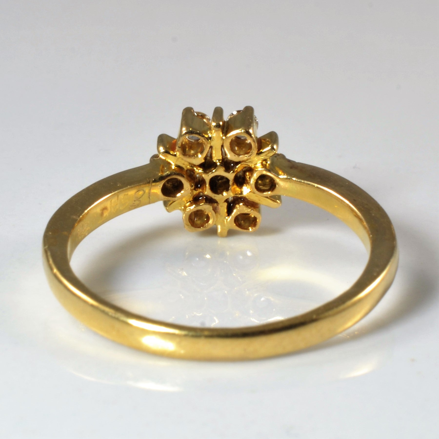 Bague en diamants en grappe | 0,28 ct | Taille 7,25 |