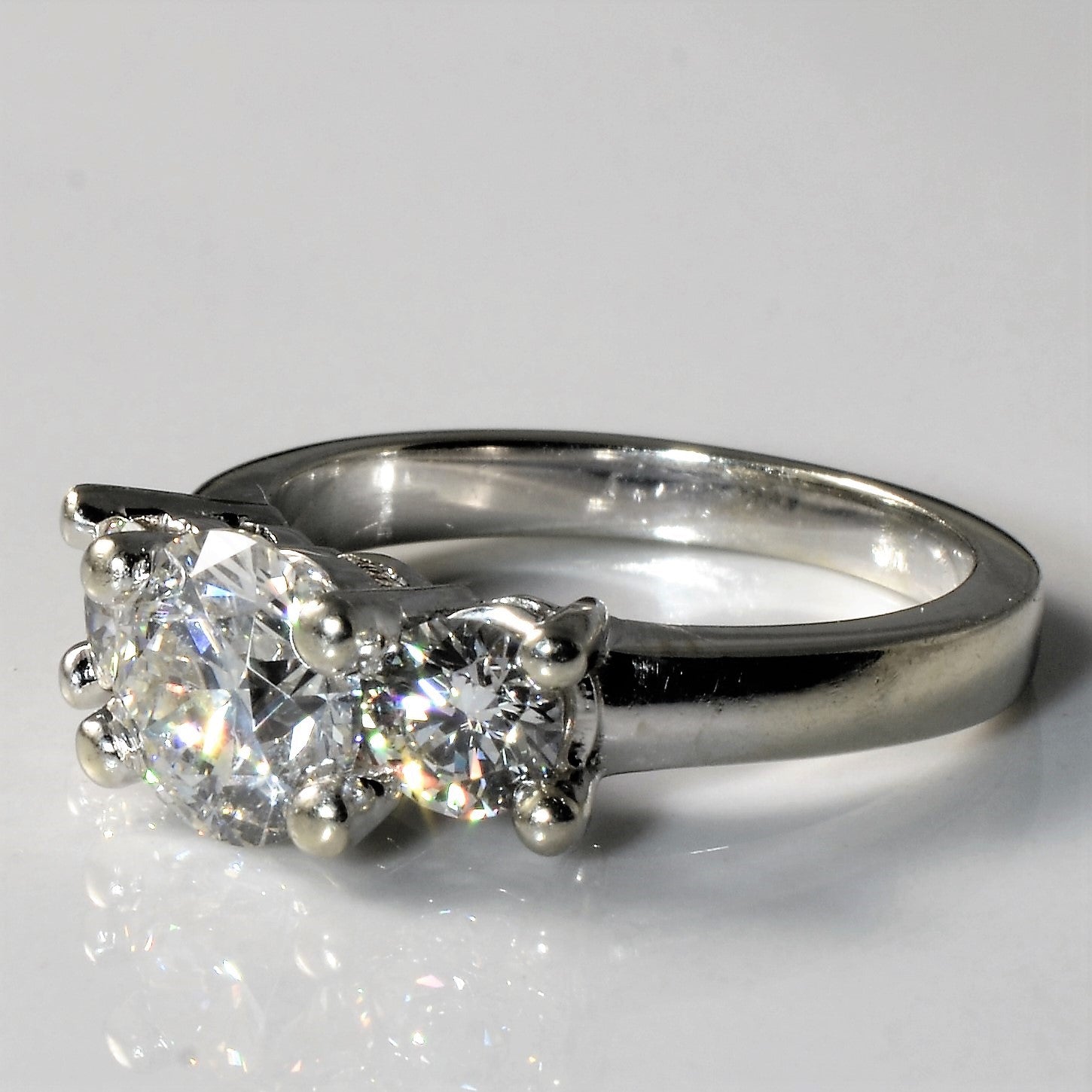 Three Stone Diamond Ring | 2.01ctw | SZ 5 |