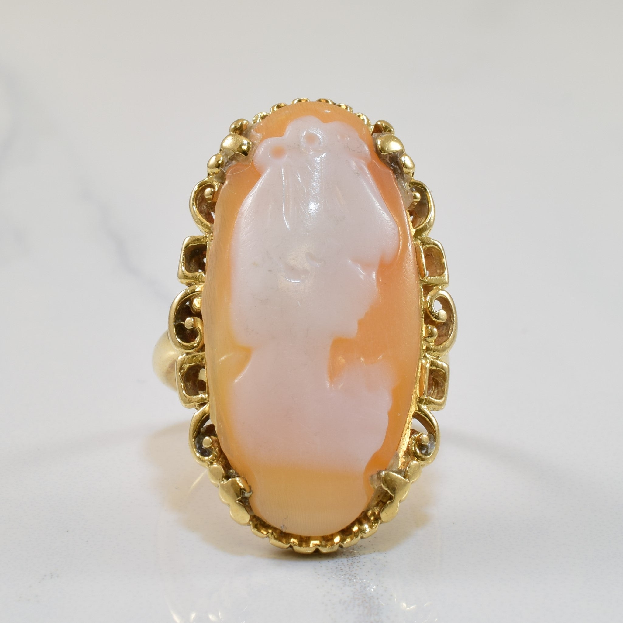 Cameo Cocktail Ring | 9.00ct | SZ 4.75 |