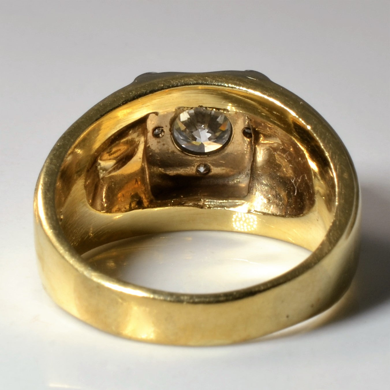 Inset Halo Diamond Ring | 0.61ctw | SZ 6.5 |