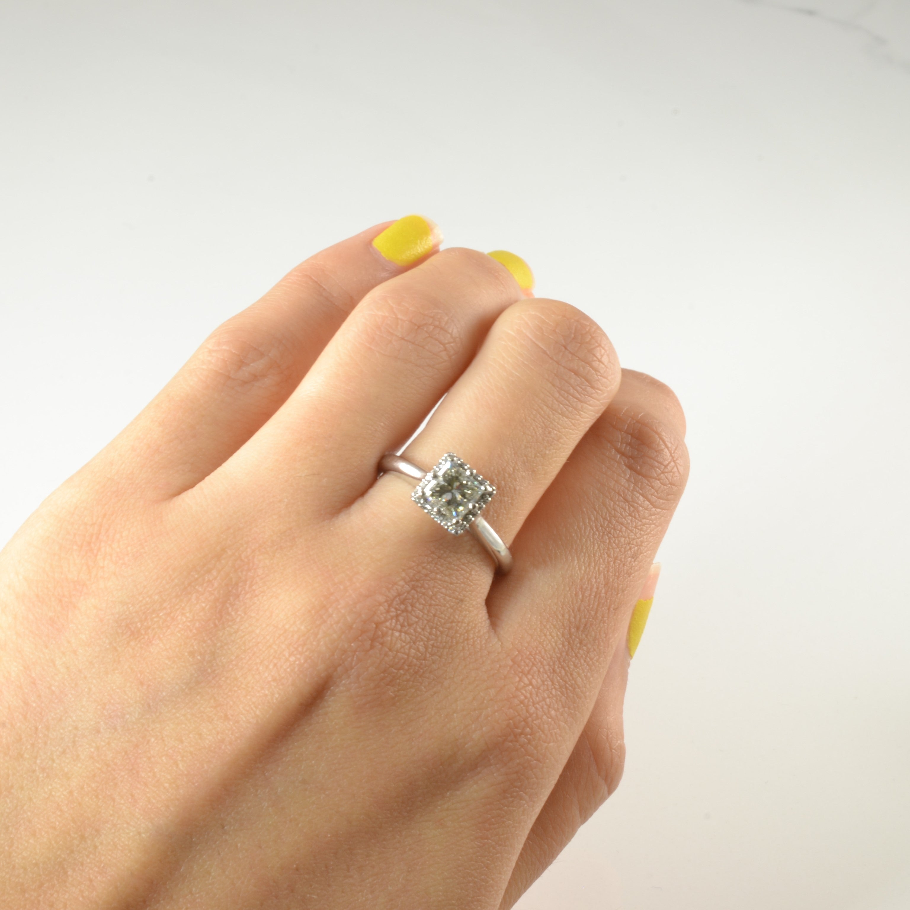 'Tacori' Simply Tacori Halo Diamond Engagement Ring | 1.06ctw | SZ 7.25 |