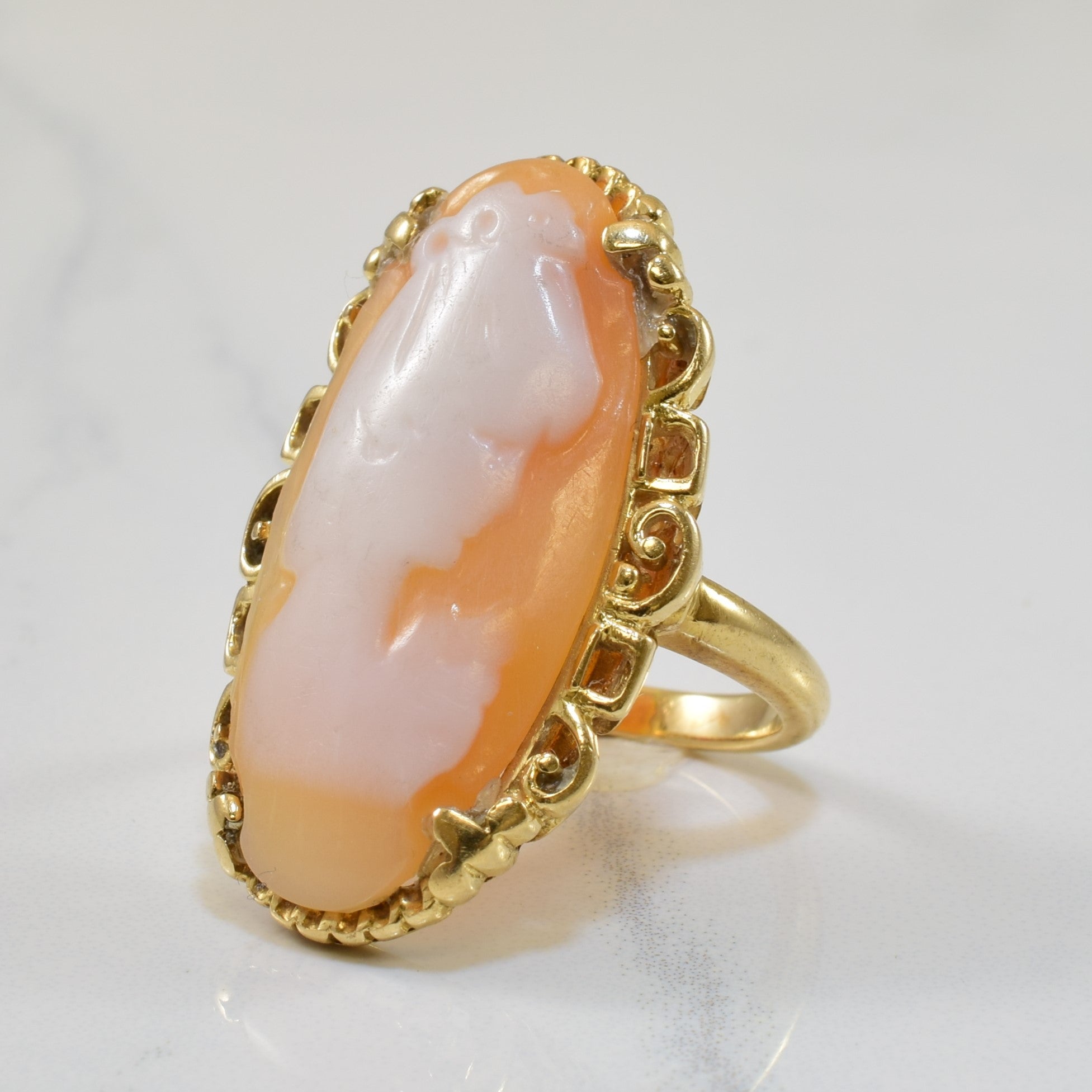 Cameo Cocktail Ring | 9.00ct | SZ 4.75 |