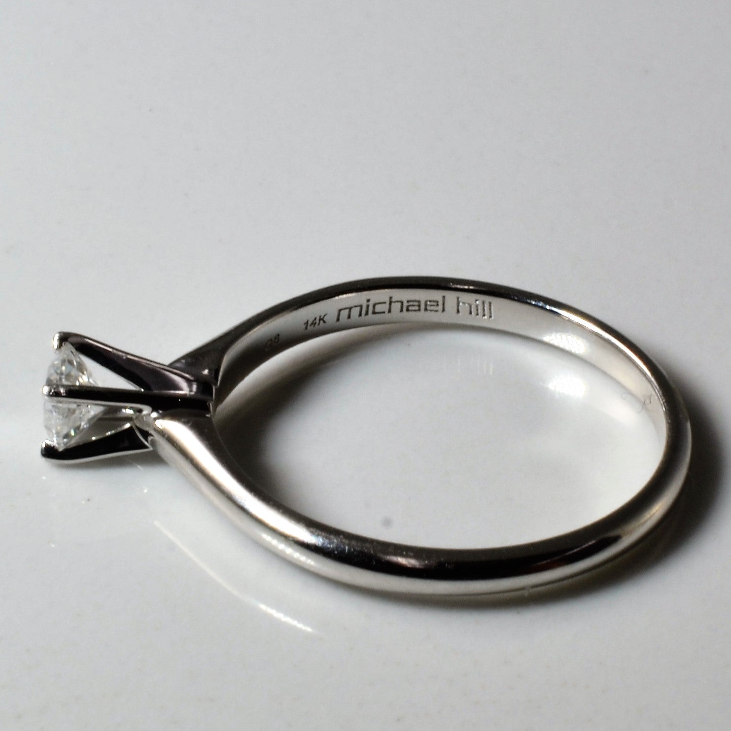 Prong Set Solitaire Diamond Ring | 0.27ct | SZ 6.75 |