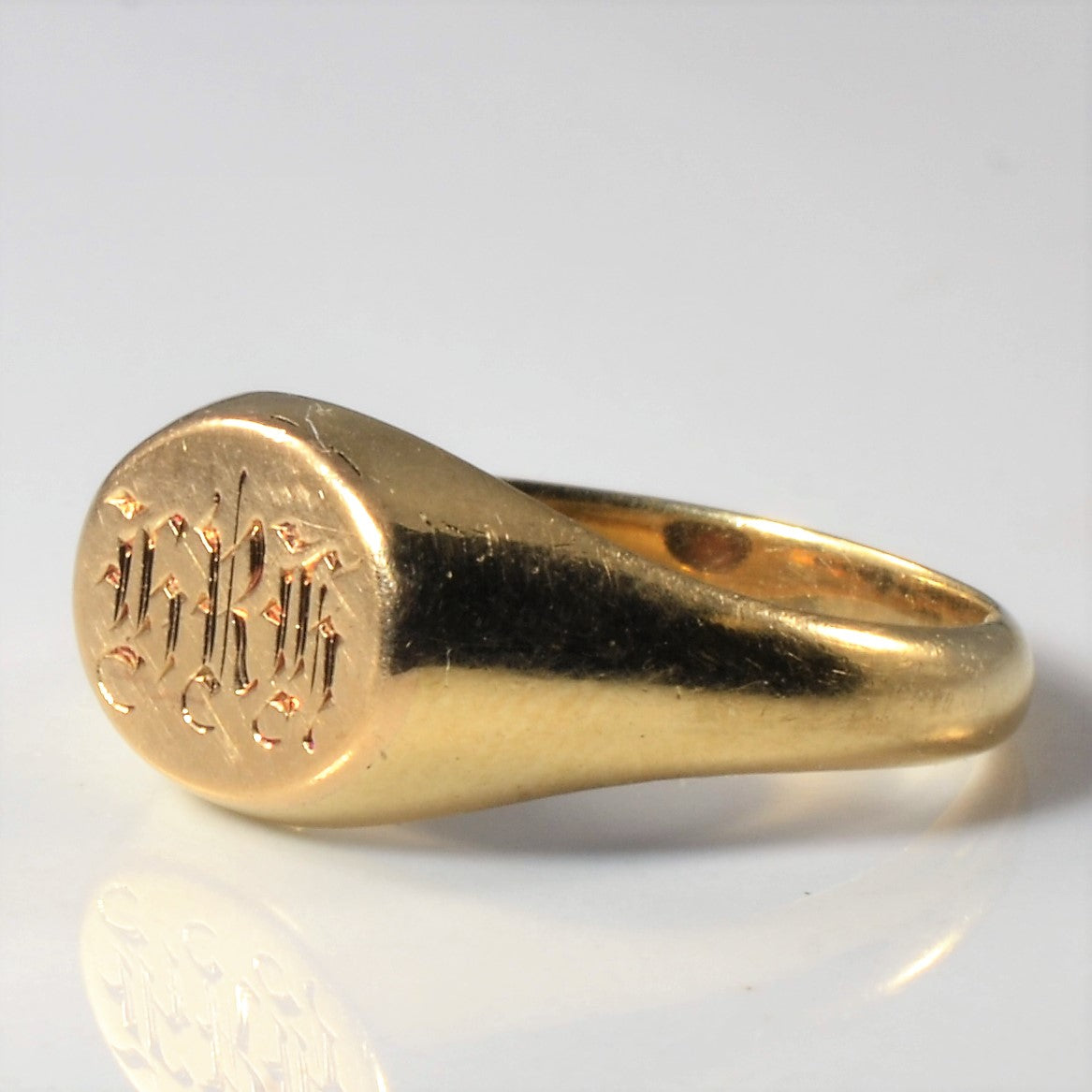 Initial 'GRG' Signet Ring | SZ 6.25 |
