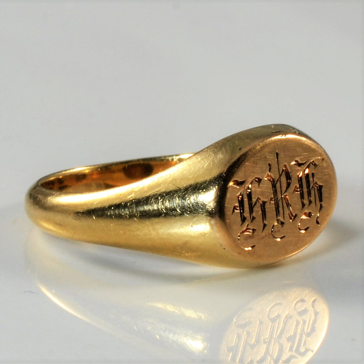 Initial 'GRG' Signet Ring | SZ 6.25 |