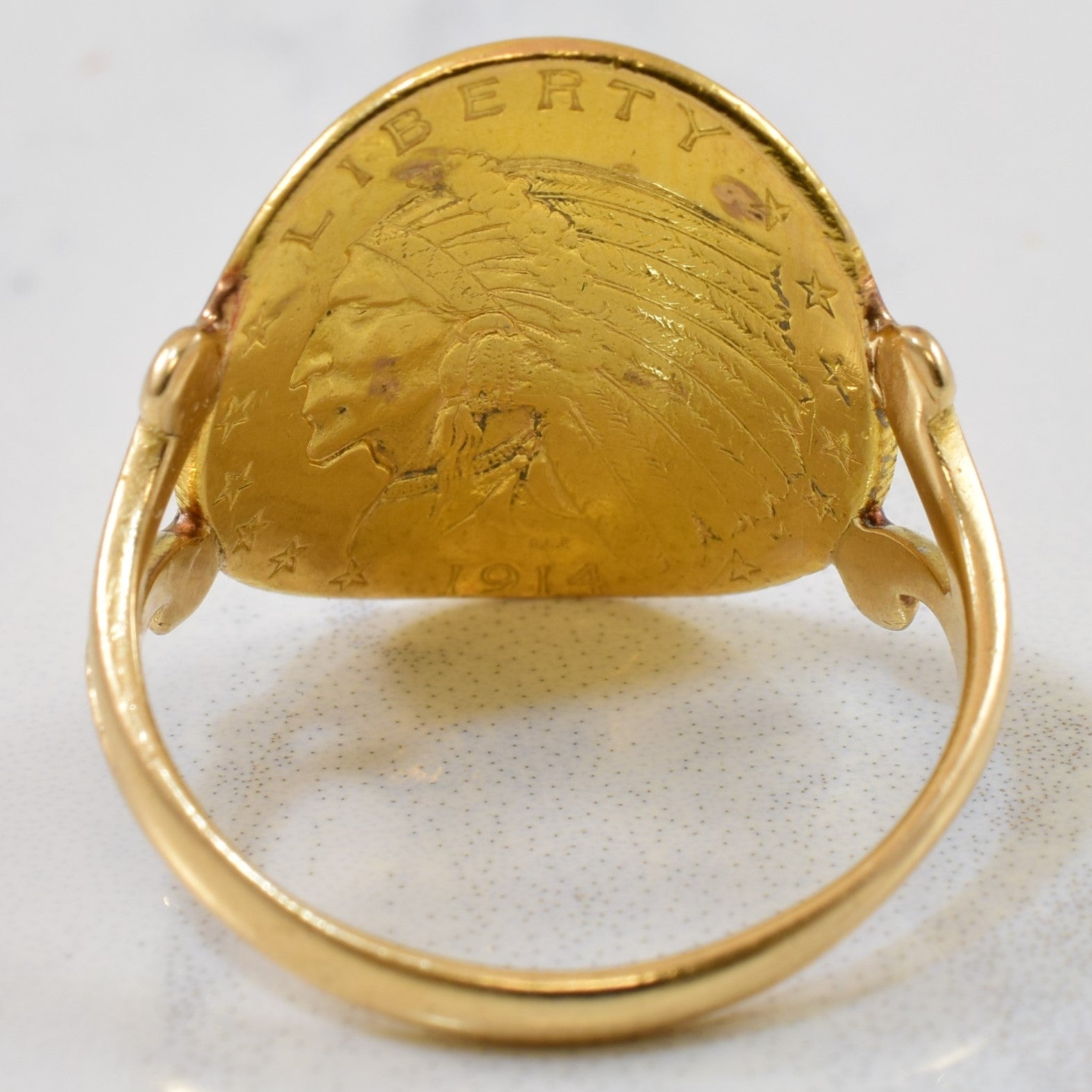1914 American Eagle Coin Ring | SZ 6.75 |
