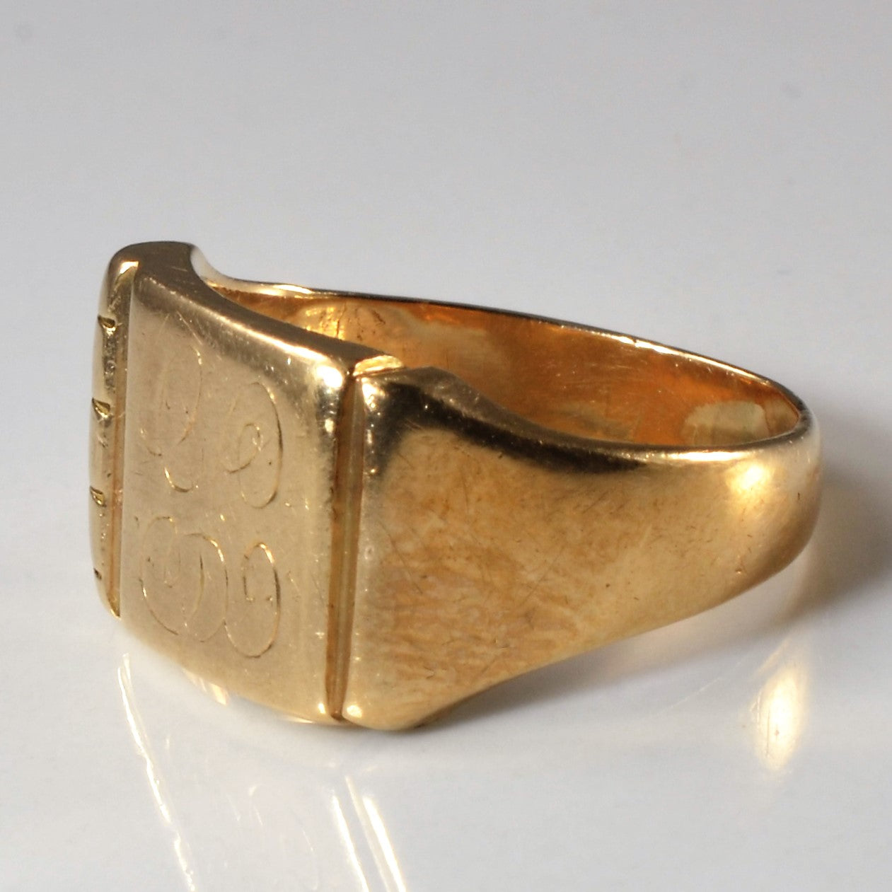 Initial 'GC' Signet Ring | SZ 5.75 |