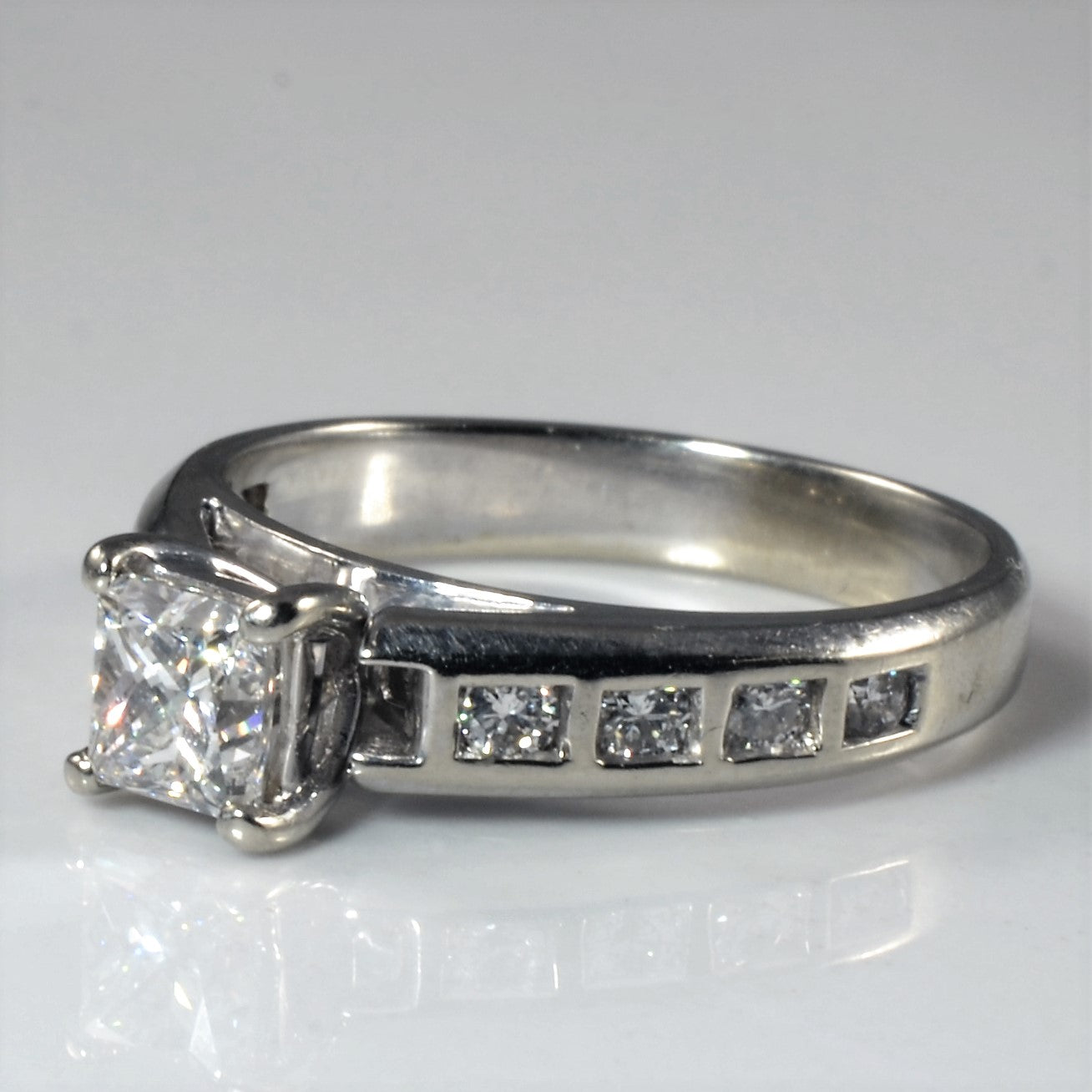 Princess Diamond Engagement Ring | 0.80ctw | SZ 6 |