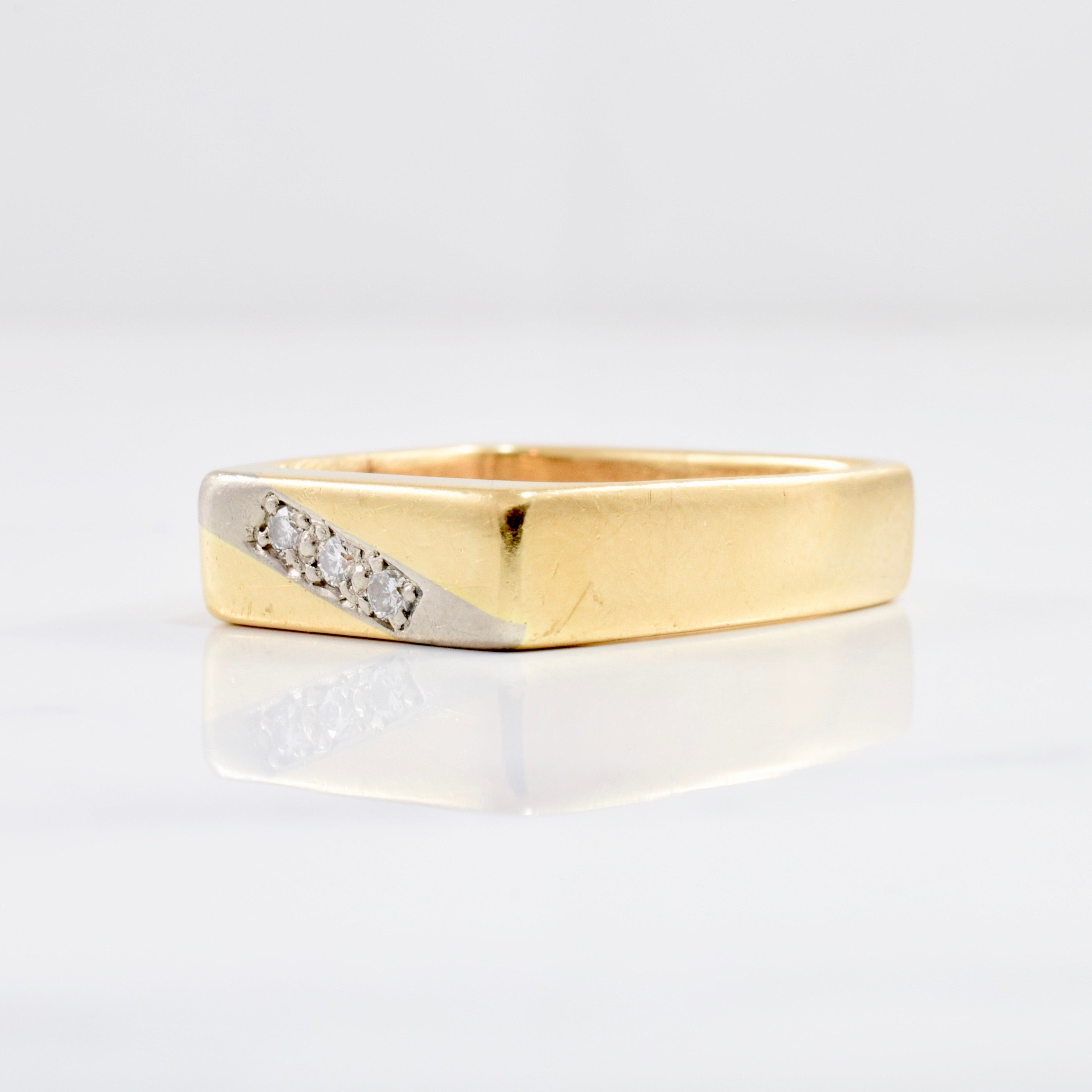 Diamond Square Band | 0.06 ctw SZ 6 |