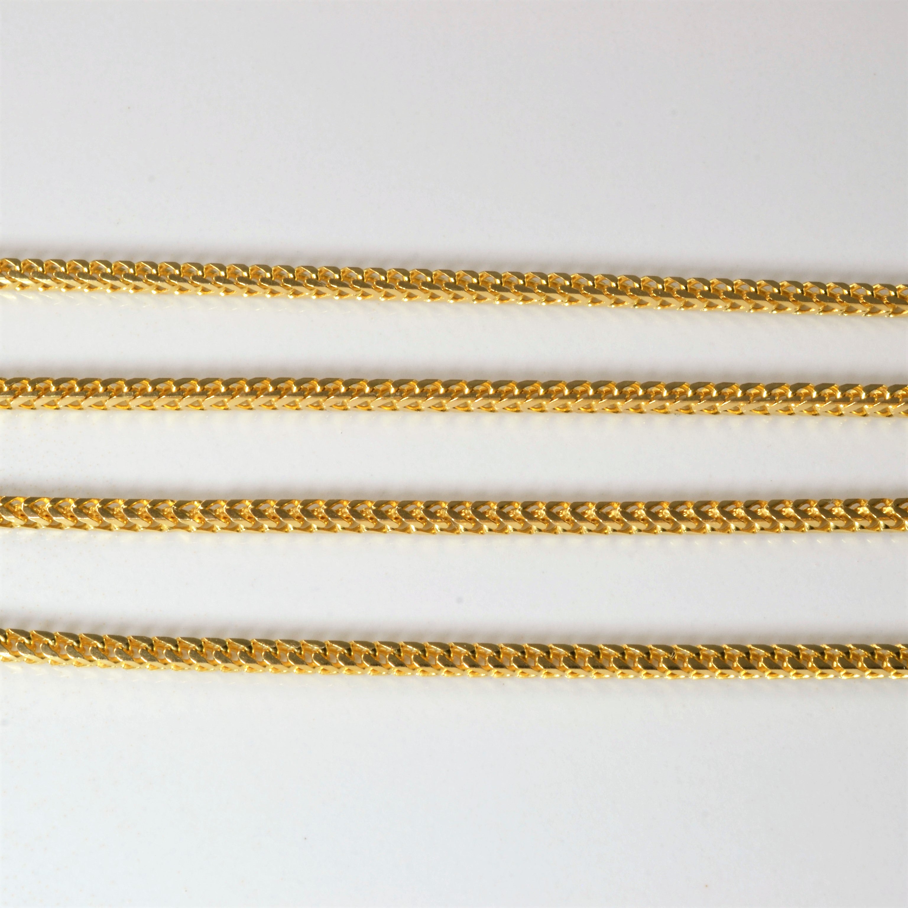 14k Yellow Gold Wheat Chain | 30" |