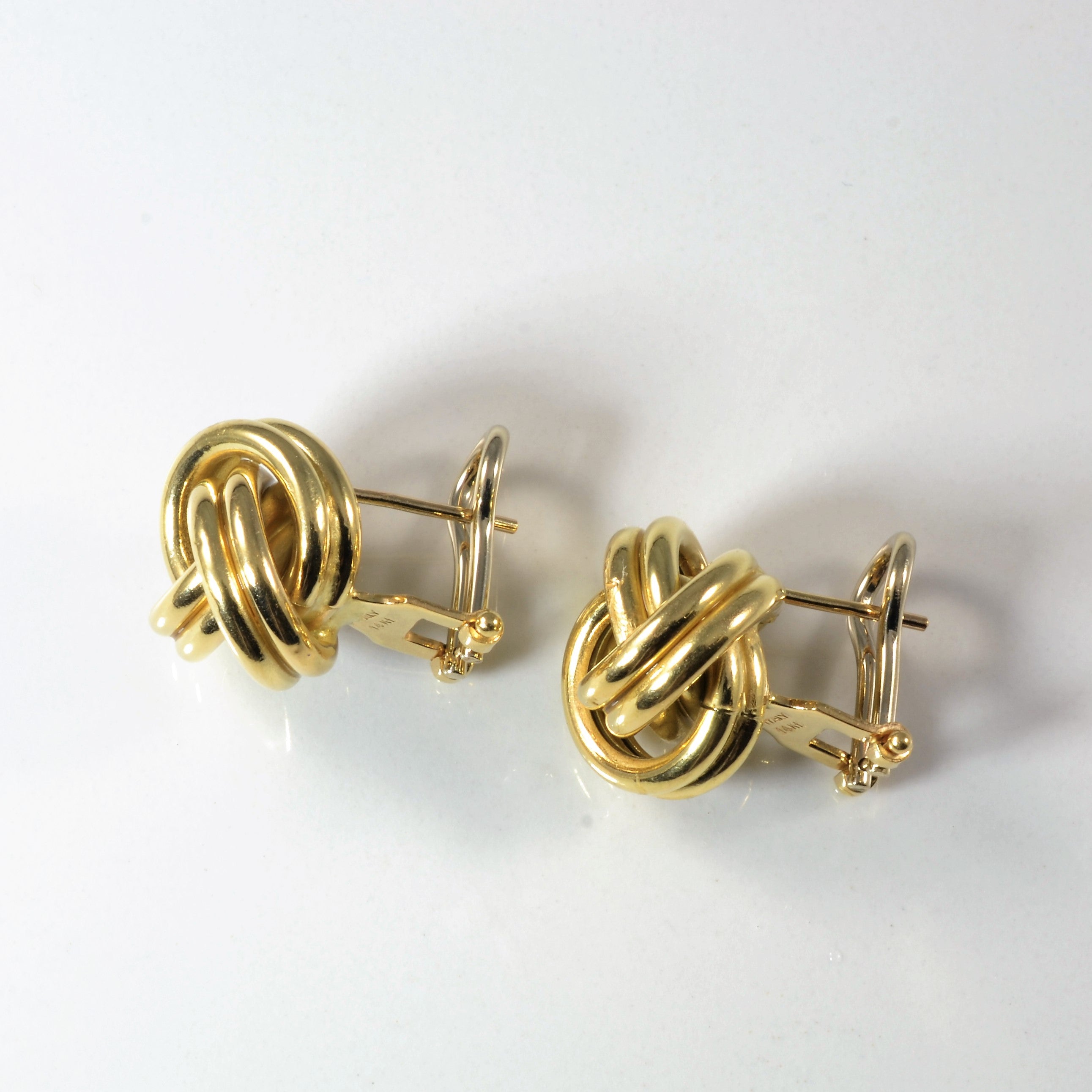 Large Love Knot Studs |