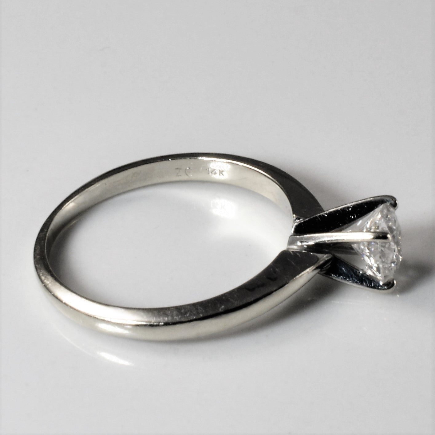 Solitaire Diamond Engagement Ring | 0.50ct | SZ 5 |
