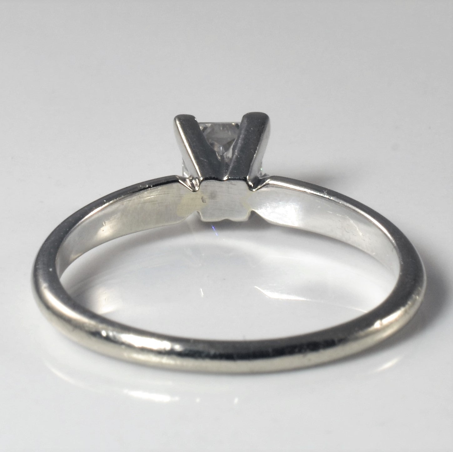 Solitaire Princess Diamond Engagement Ring | 0.48ct | SZ 6 |