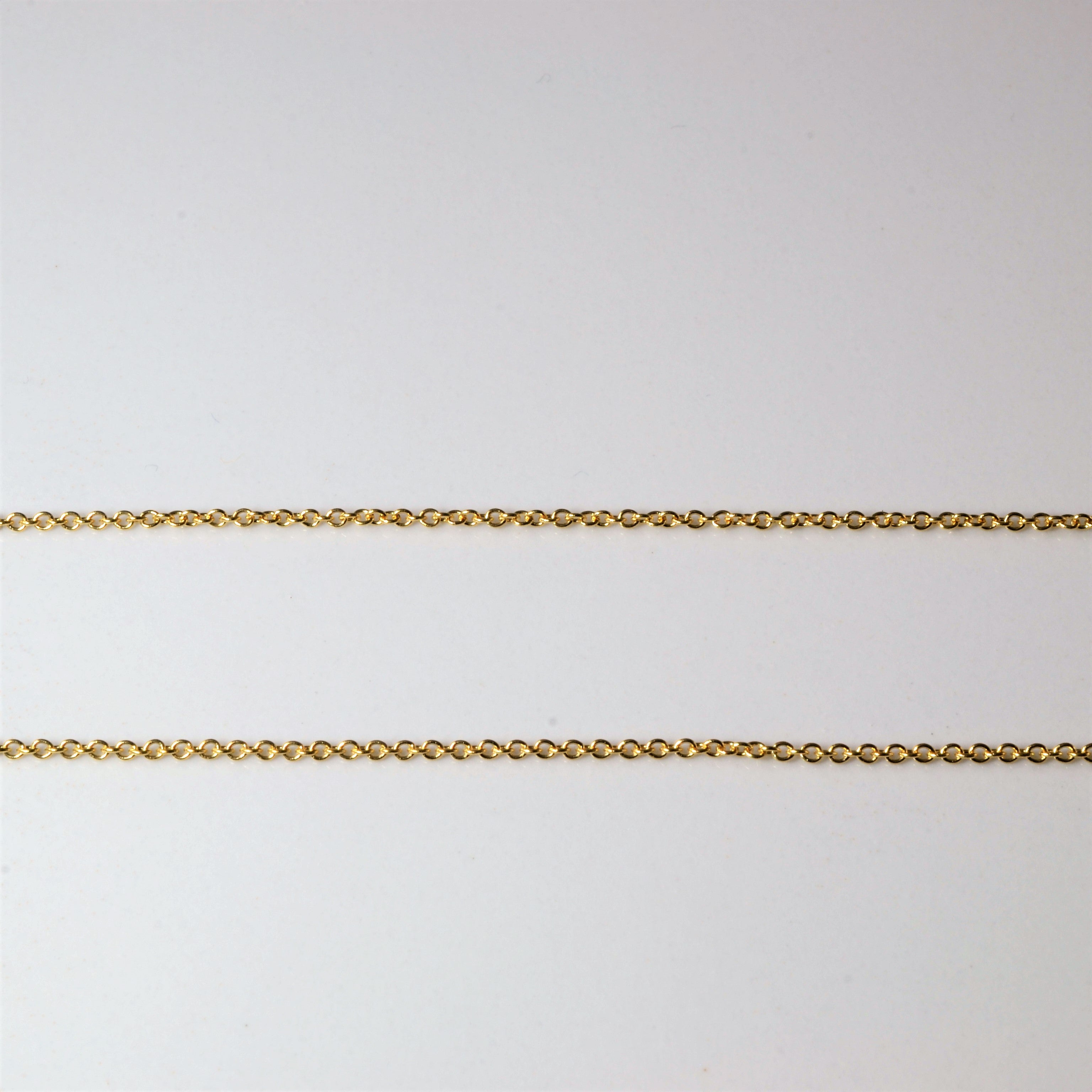 Fine Diamond Tea Pot Necklace | 0.32ctw | 17" |