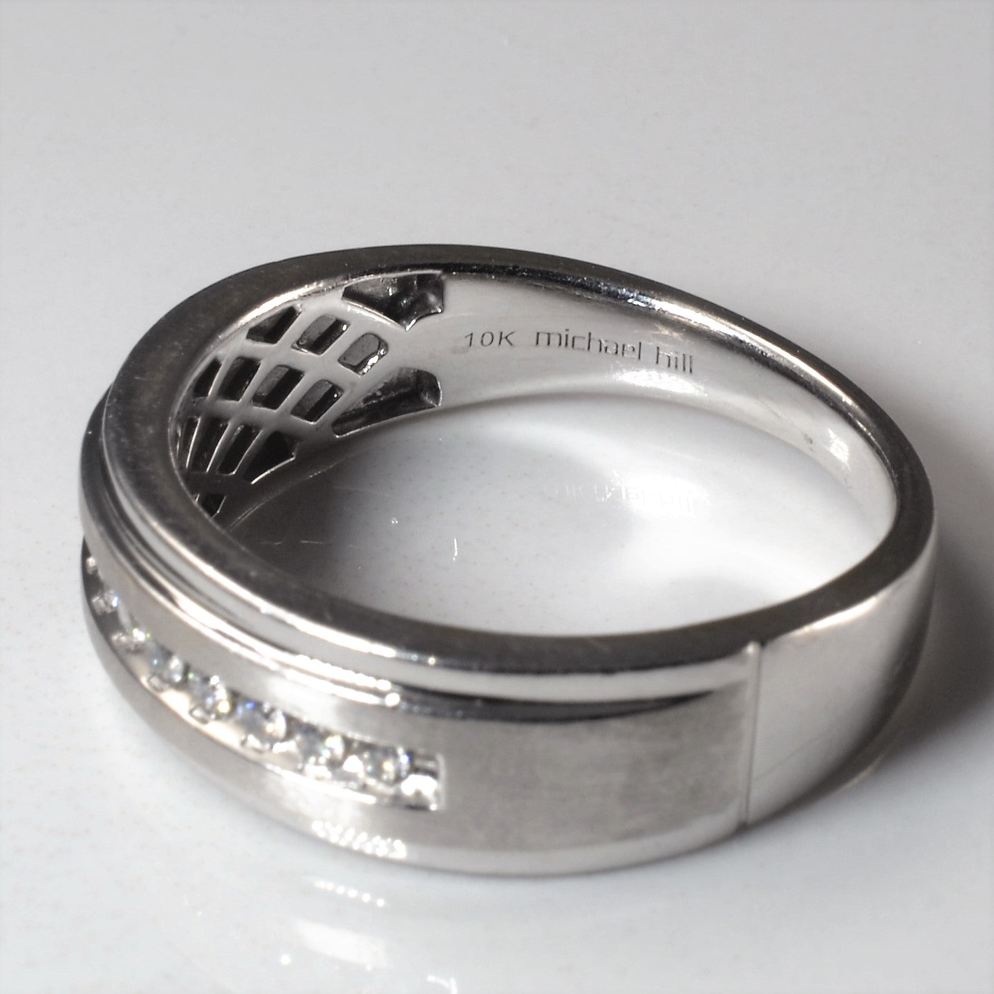 Channel Set Diamond Band | 0.15ctw | SZ 10.25 |
