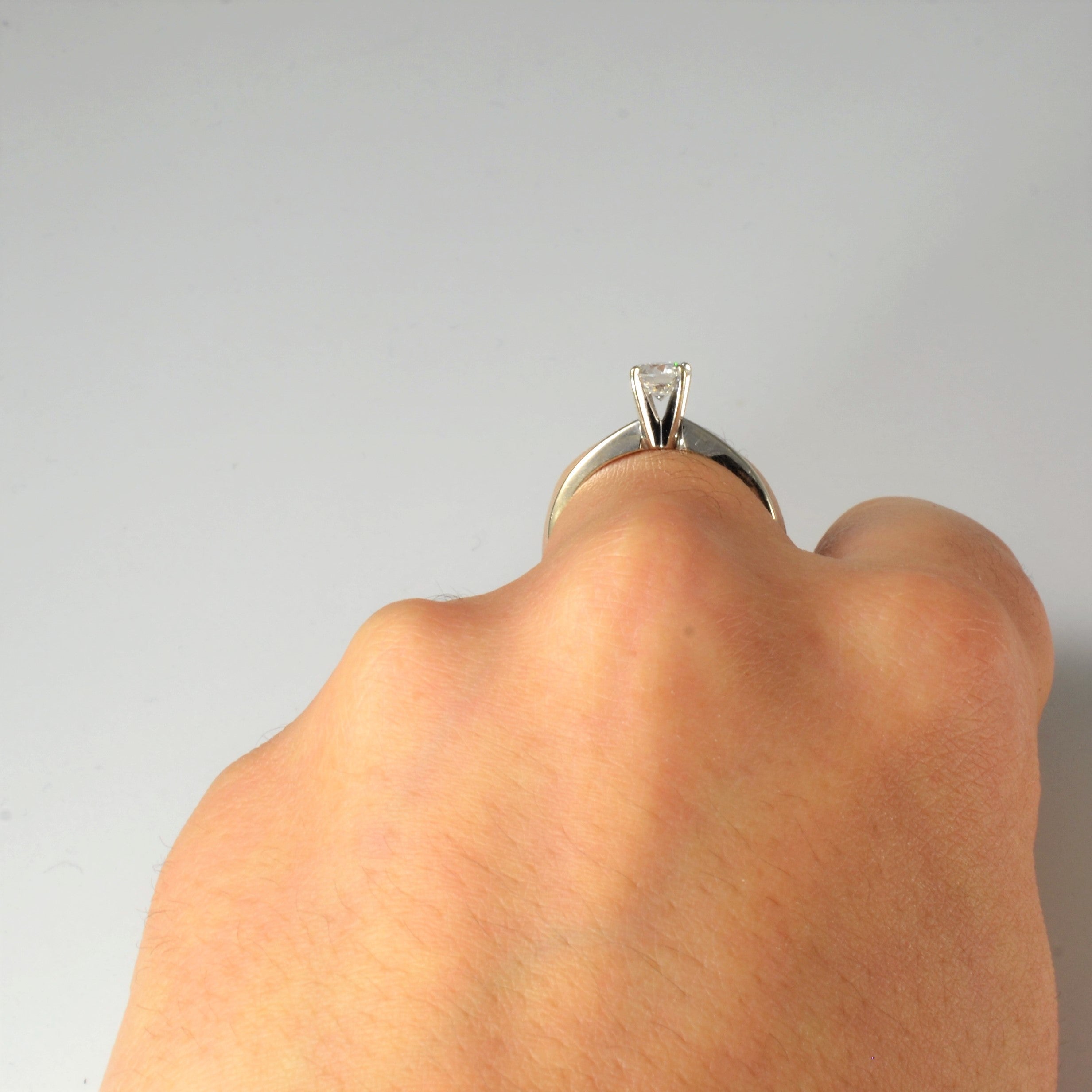 Solitaire Diamond Engagement Ring | 0.50ct | SZ 5 |