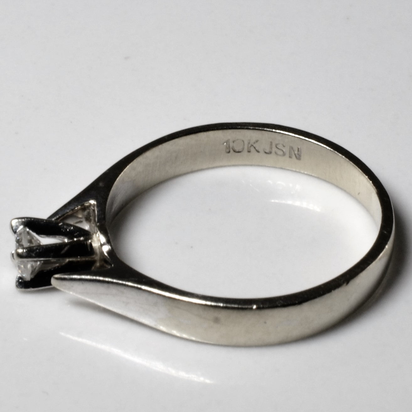 Solitaire Diamond Ring | 0.08ct | SZ 4 |