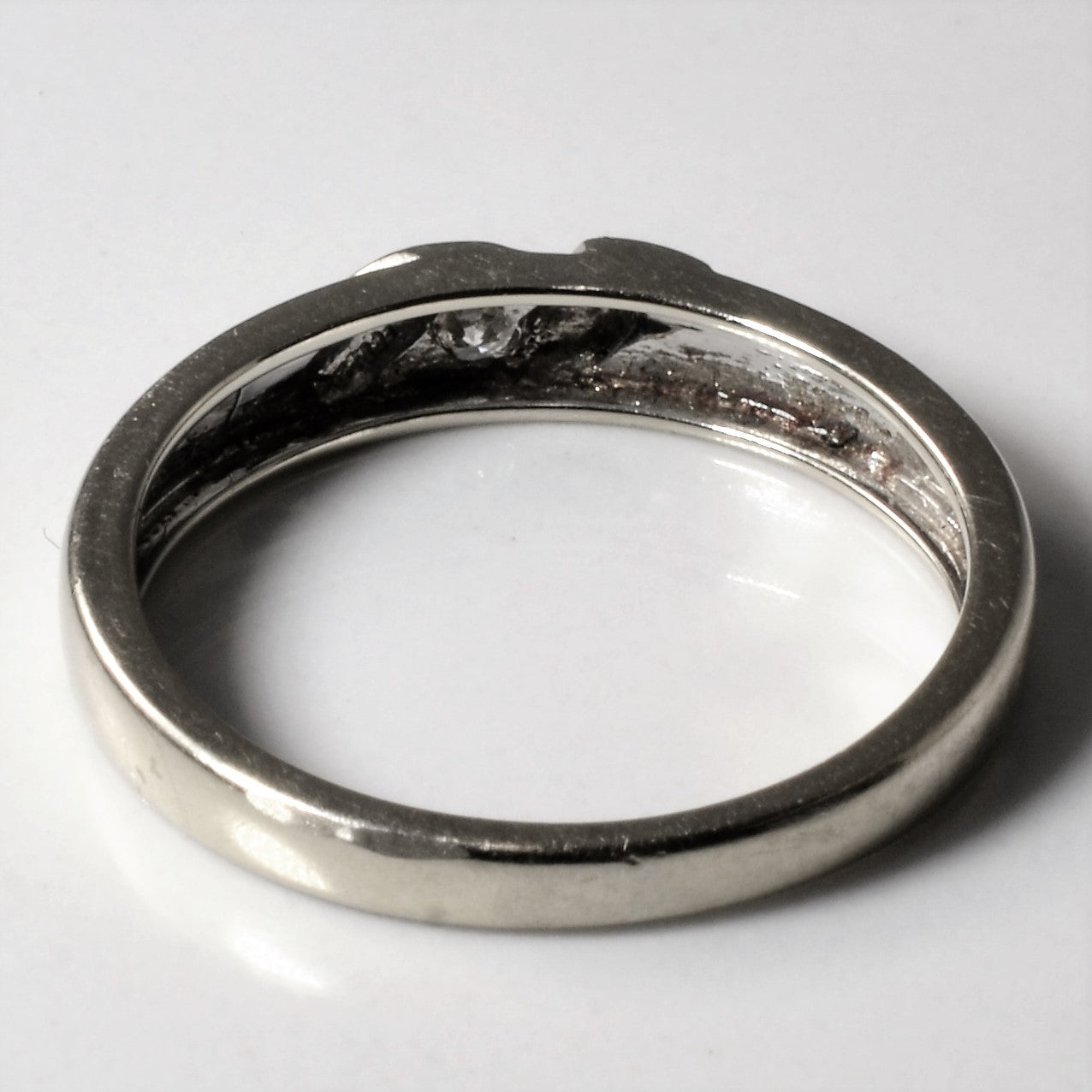 Tension Set Diamond Band | 0.08ct | SZ 7 |
