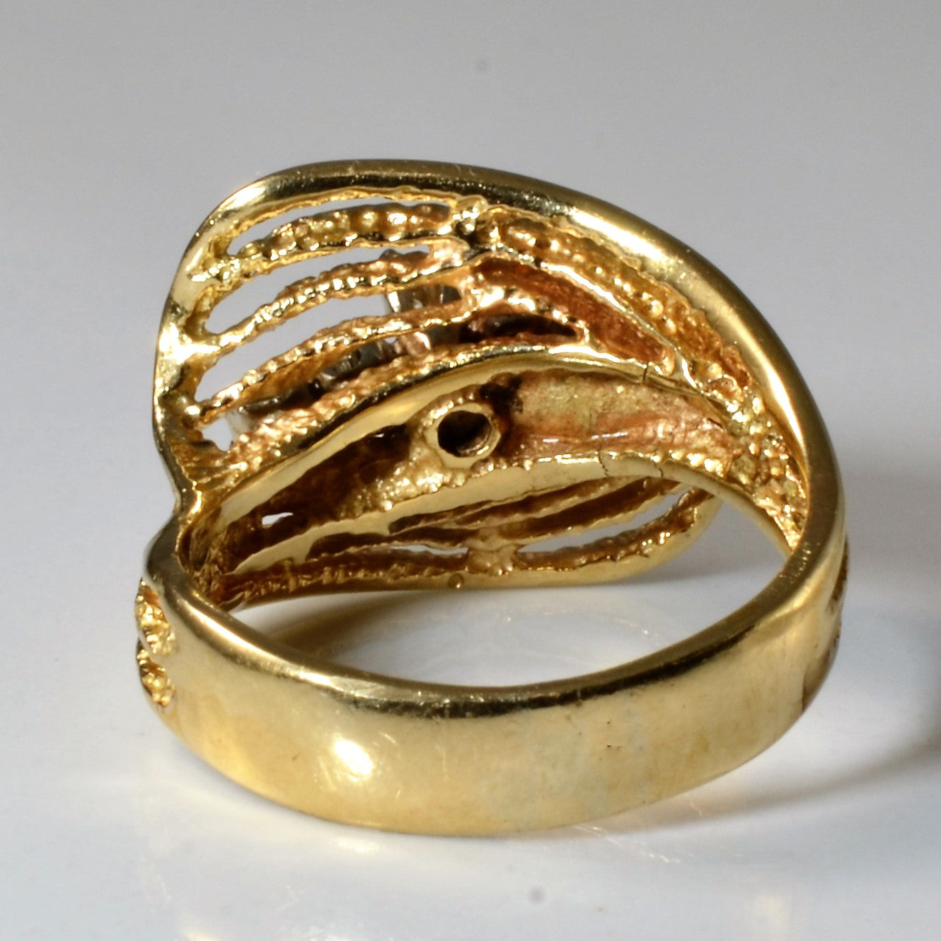 Bypass Five Stone Spiral Ring | 0.29ctw | SZ 7.75 |
