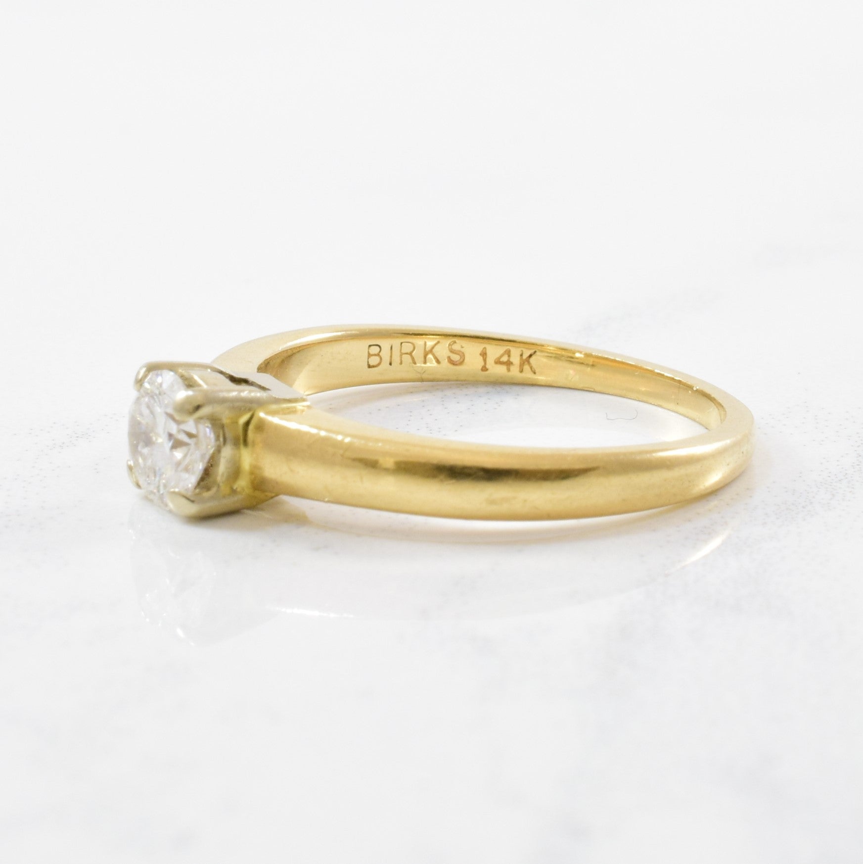 Diamond Solitaire Engagement Ring | 0.40ct | SZ 5.25 |