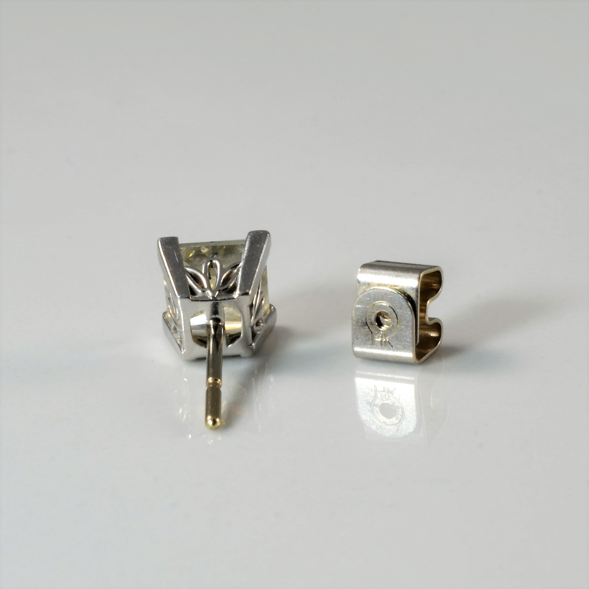 Princess Diamond Stud Earrings | 2.30 ctw |