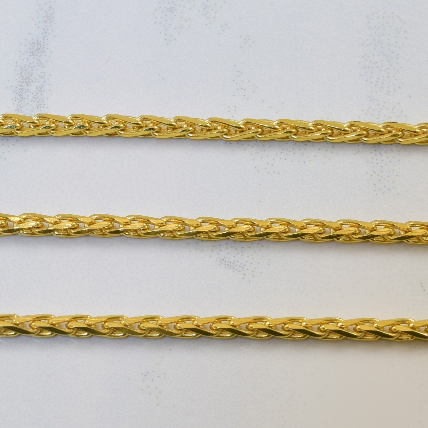 18k Yellow Gold Wheat Chain | 20" |