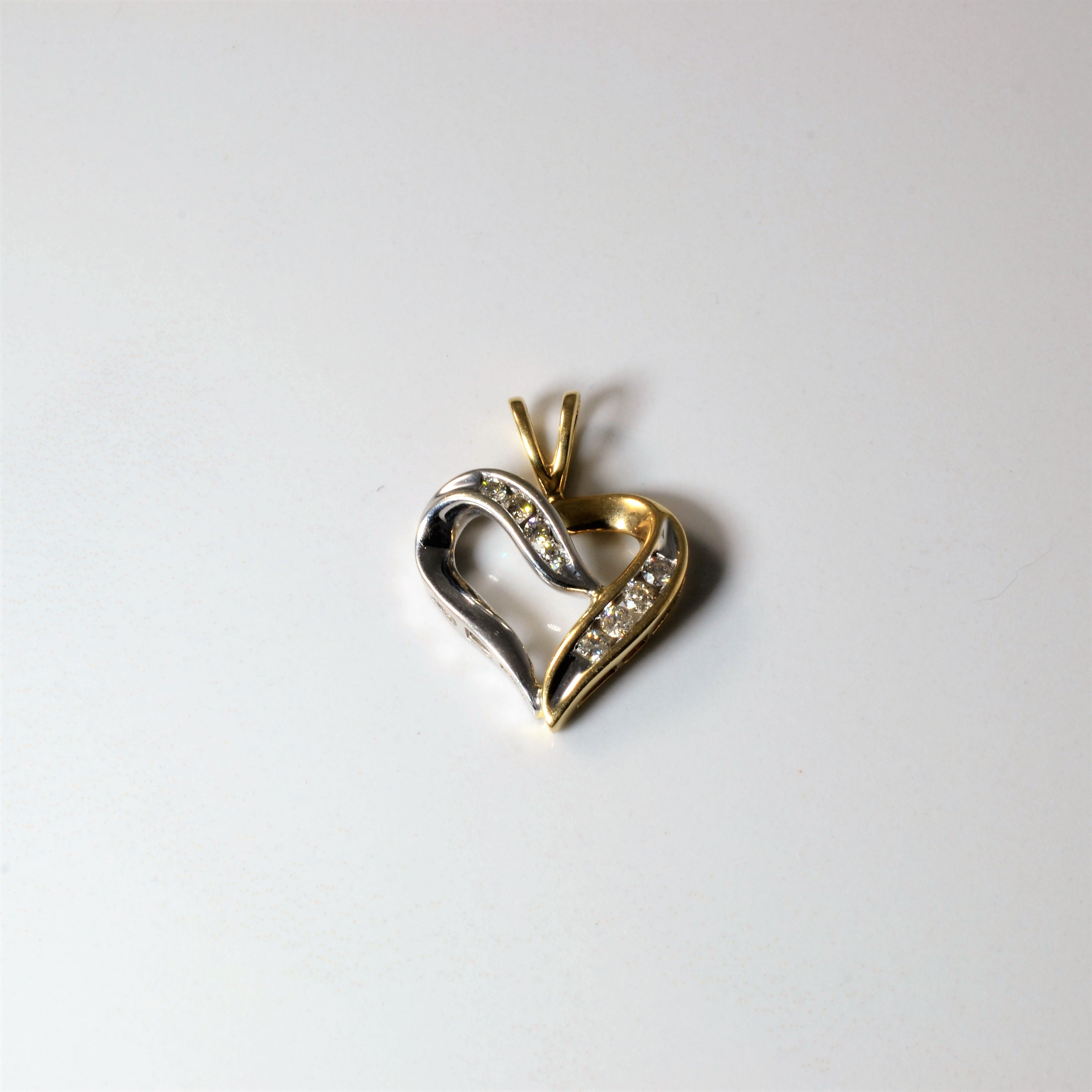 Diamond Heart Pendant | 0.21ctw |