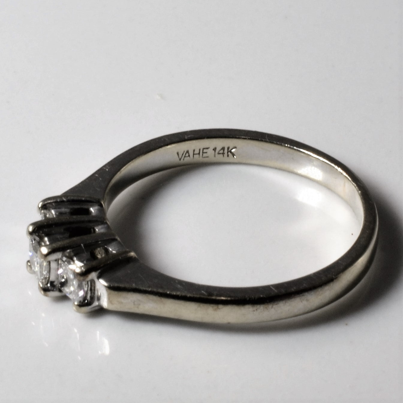 Three Stone Princess Diamond Ring | 0.40ctw | SZ 6 |