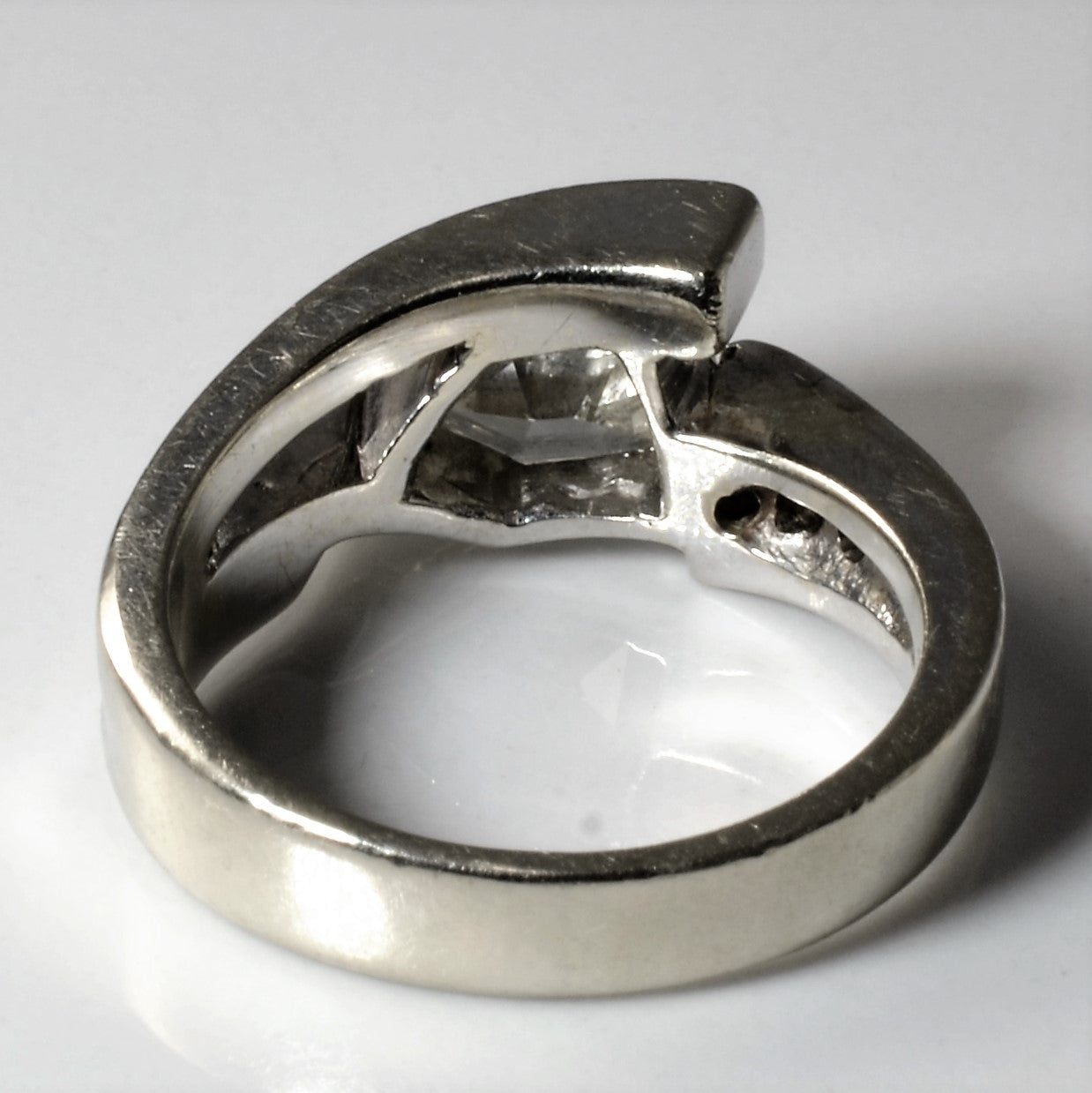 Bague en diamant taille balle | 1,27 ct | Taille 7 |