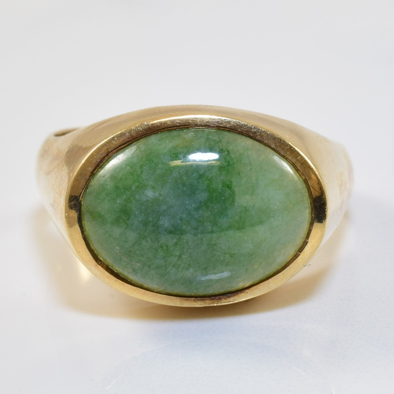 Jadeite Dome Ring | 6.50ct | SZ 11.5 |