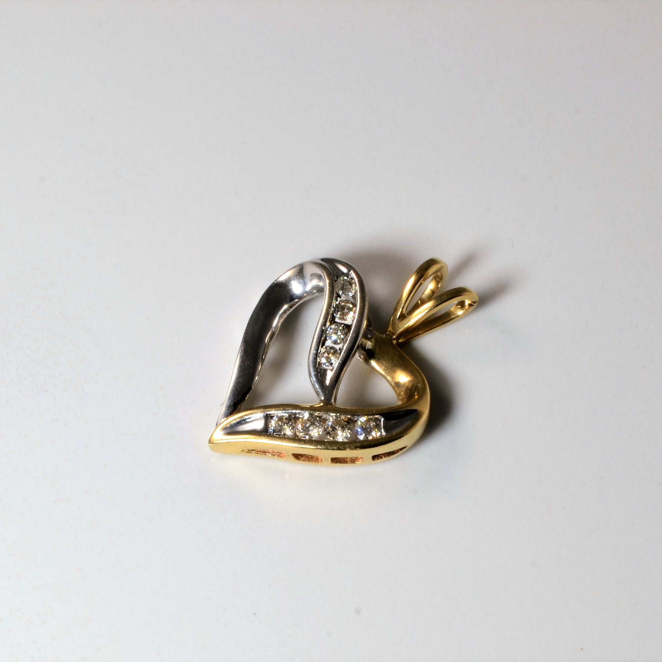 Diamond Heart Pendant | 0.21ctw |