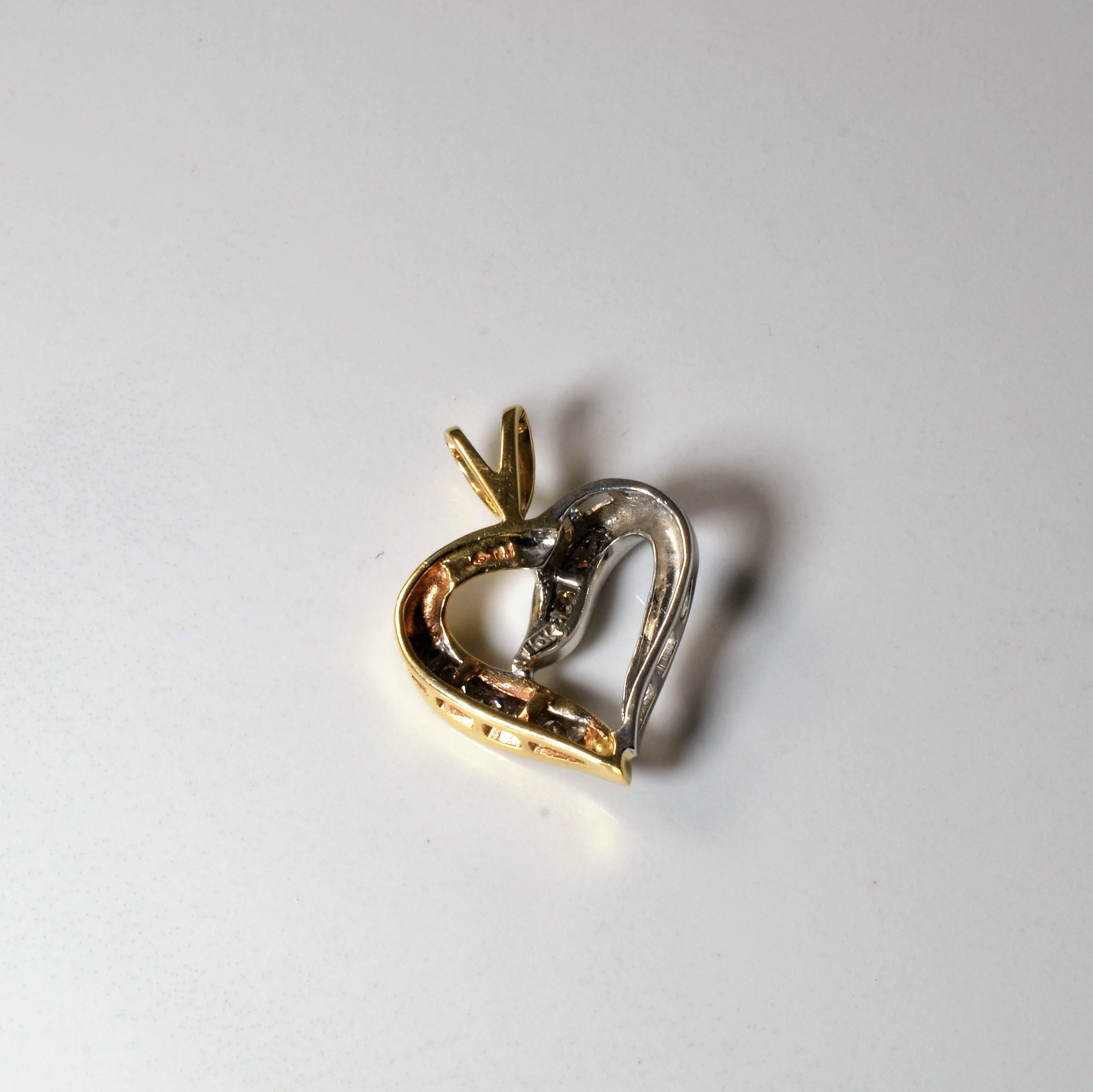 Diamond Heart Pendant | 0.21ctw |