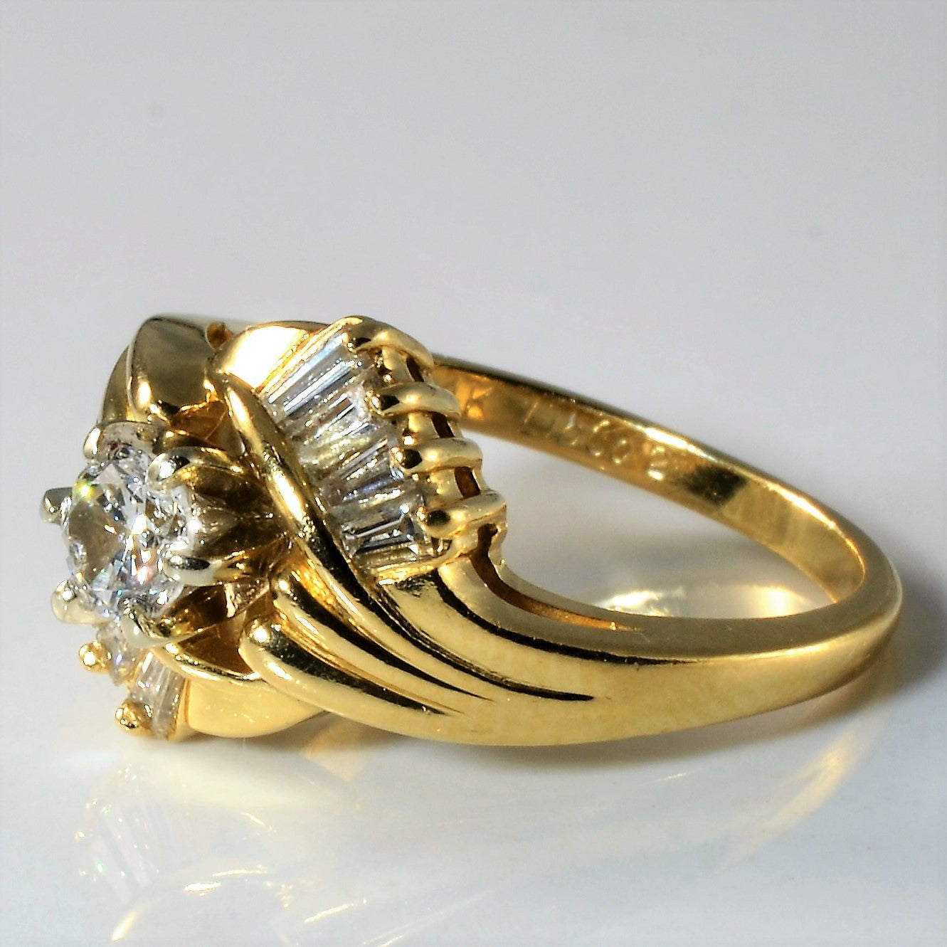 Bypass Diamond Ring | 0.62ctw | SZ 6 |