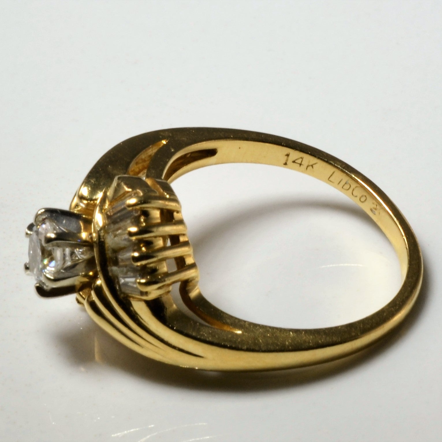 Bypass Diamond Ring | 0.62ctw | SZ 6 |