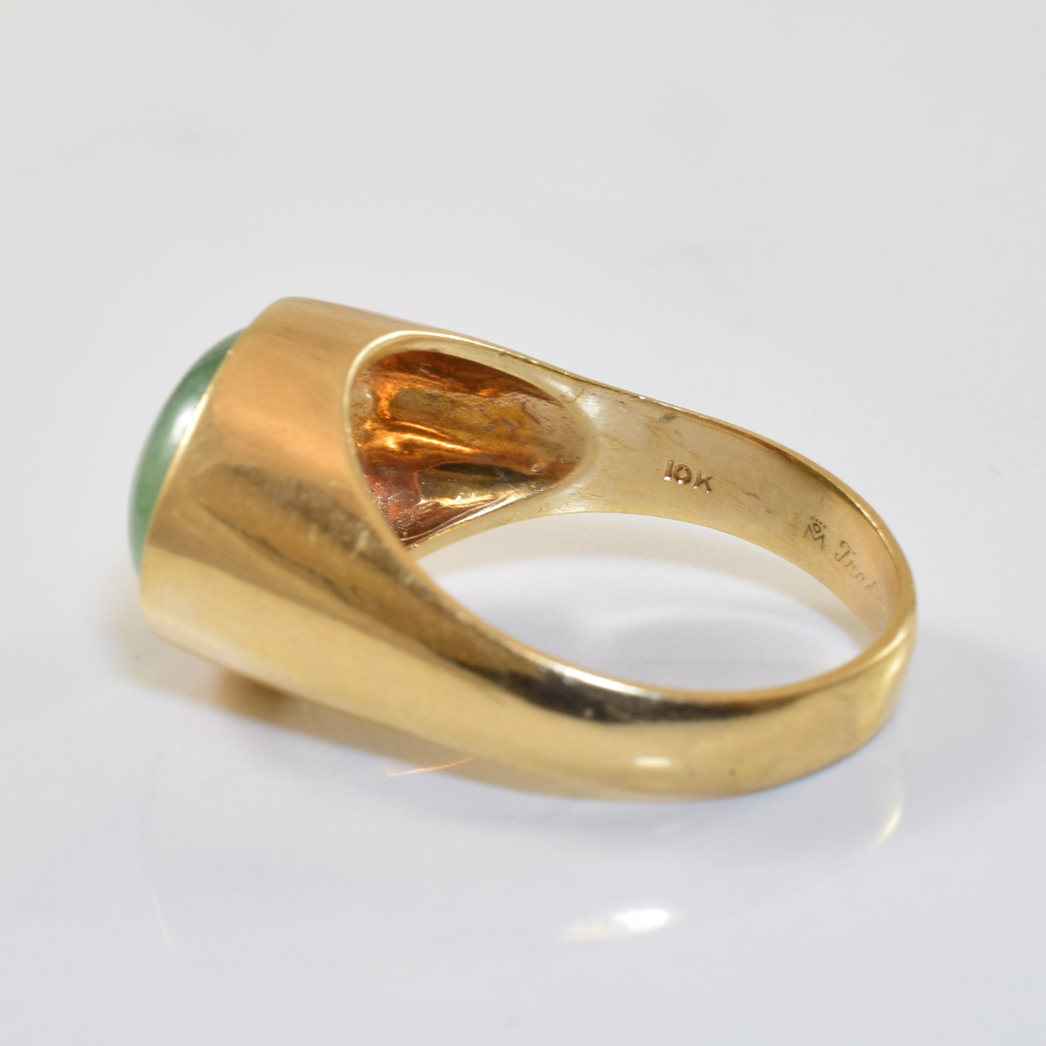 Jadeite Dome Ring | 6.50ct | SZ 11.5 |
