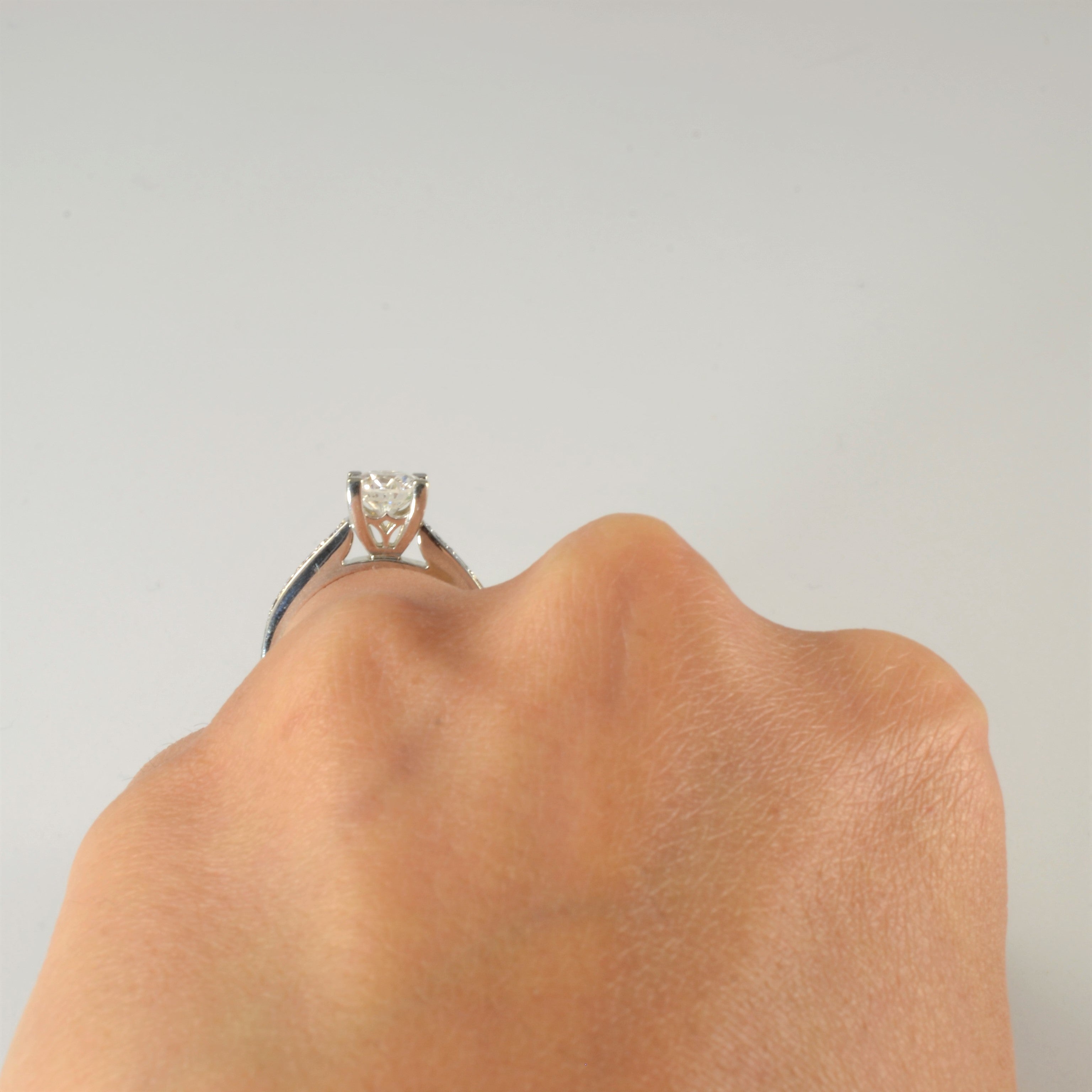 Bague de fiançailles en diamant canadien | 1,37 ct | Taille 4,5 |