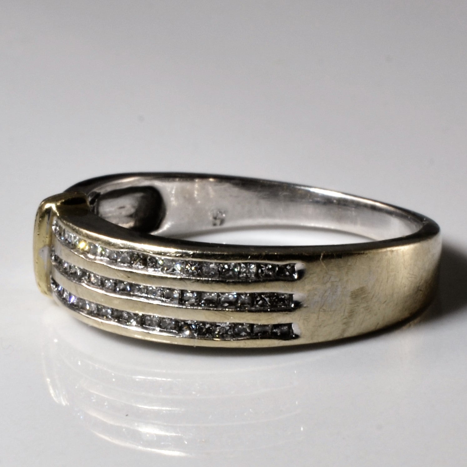 Bague triple diamant | 1,00 ct au total | Taille 10 |