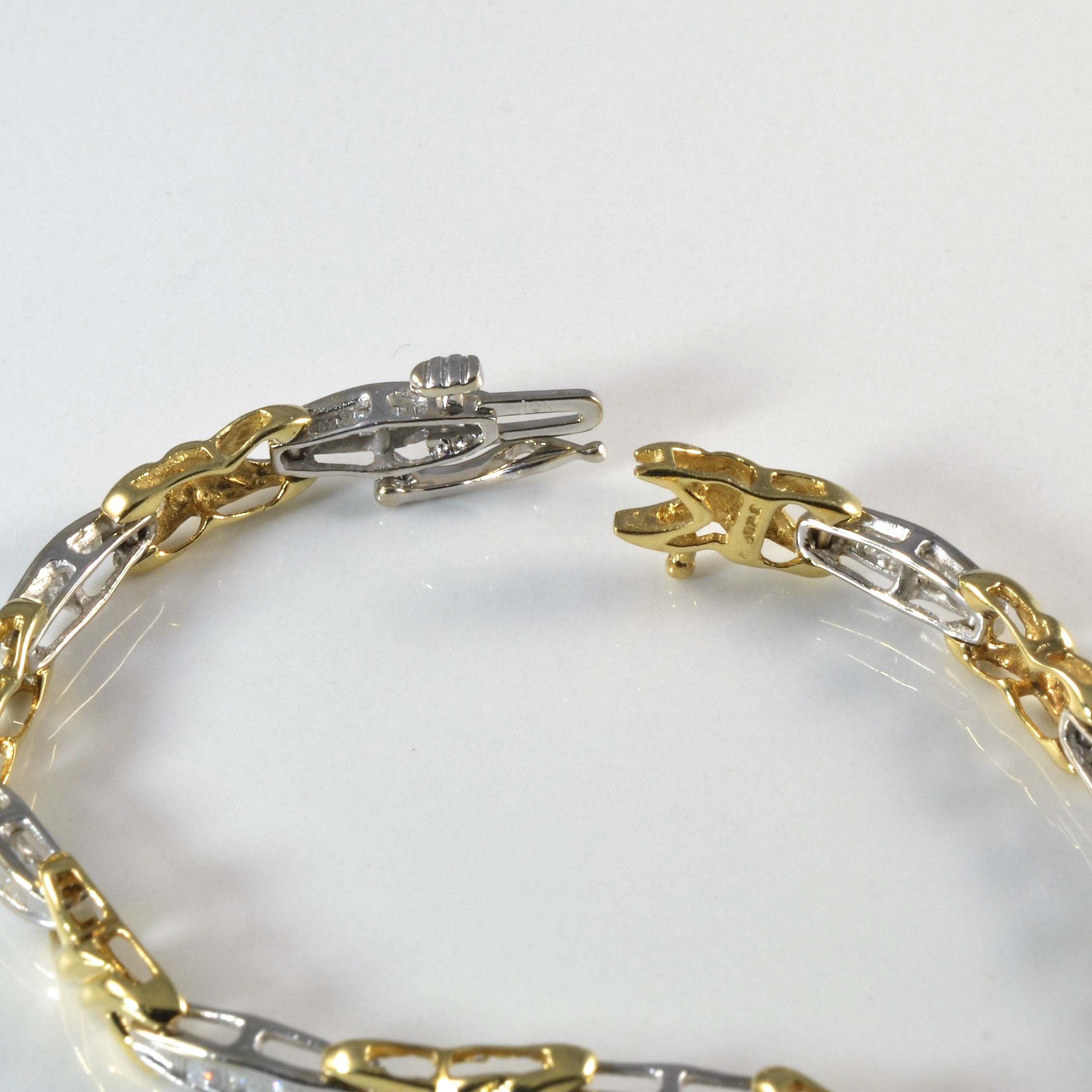 X Link Diamond Chain Bracelet | 0.75ctw | 7" |