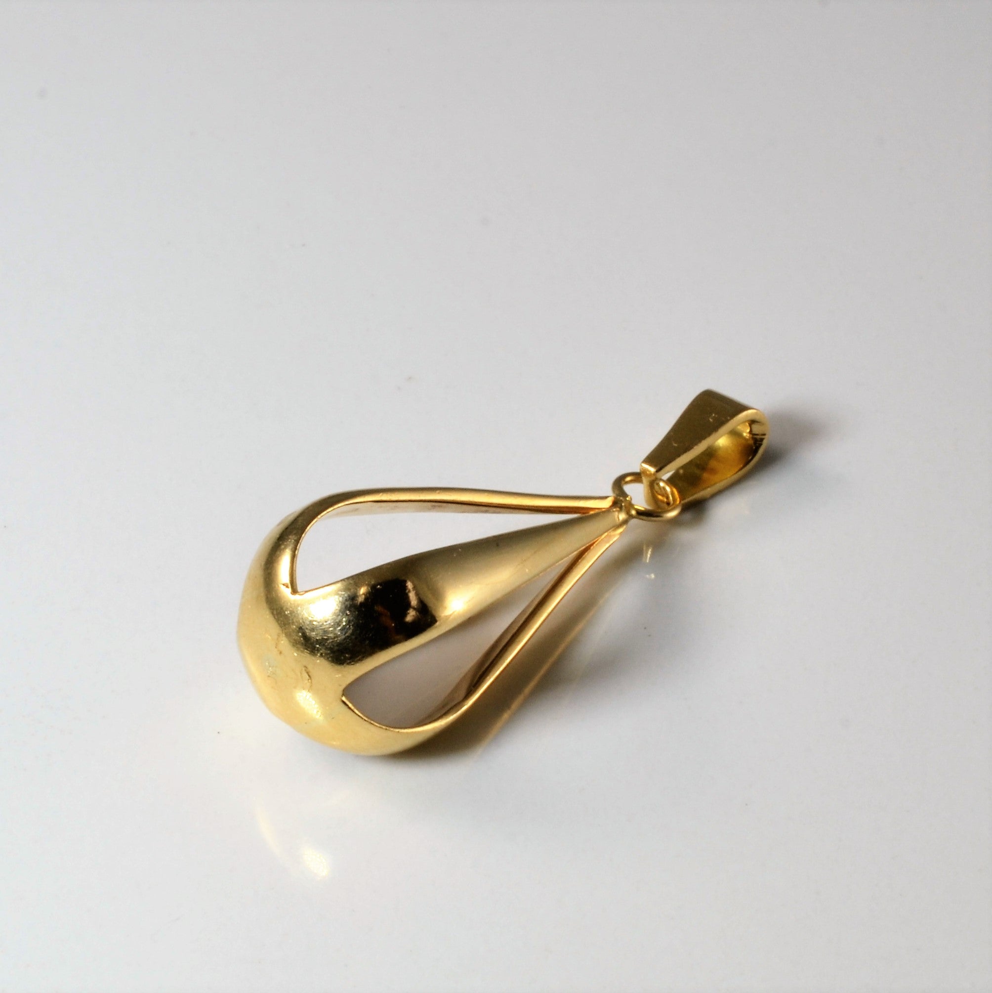Caged Diamond Drop Pendant | 0.15ct |