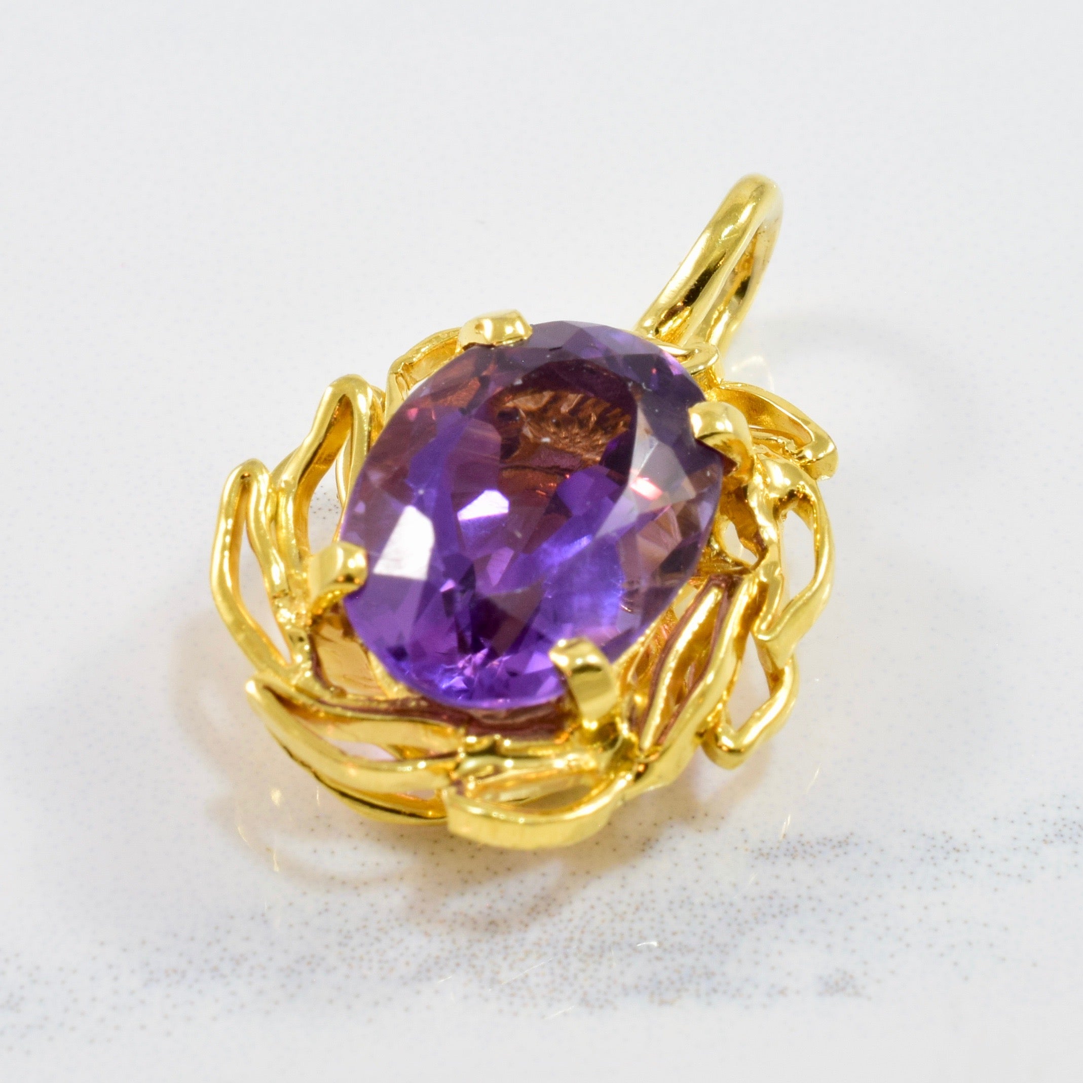 Amethyst Wreath Pendant | 6.20ct |