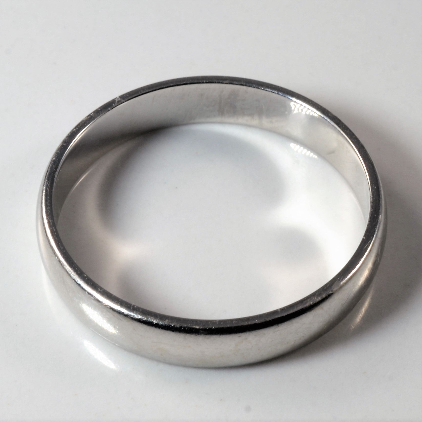 14k White Gold Band | SZ 11 |