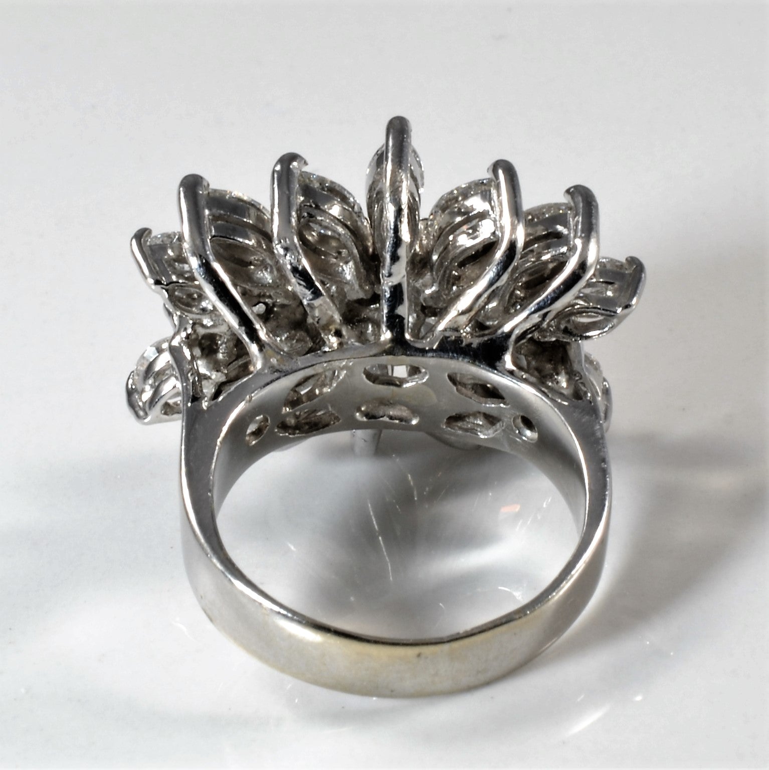 Marquise Diamond Burst Cocktail Ring | 2.75ctw | SZ 5 |