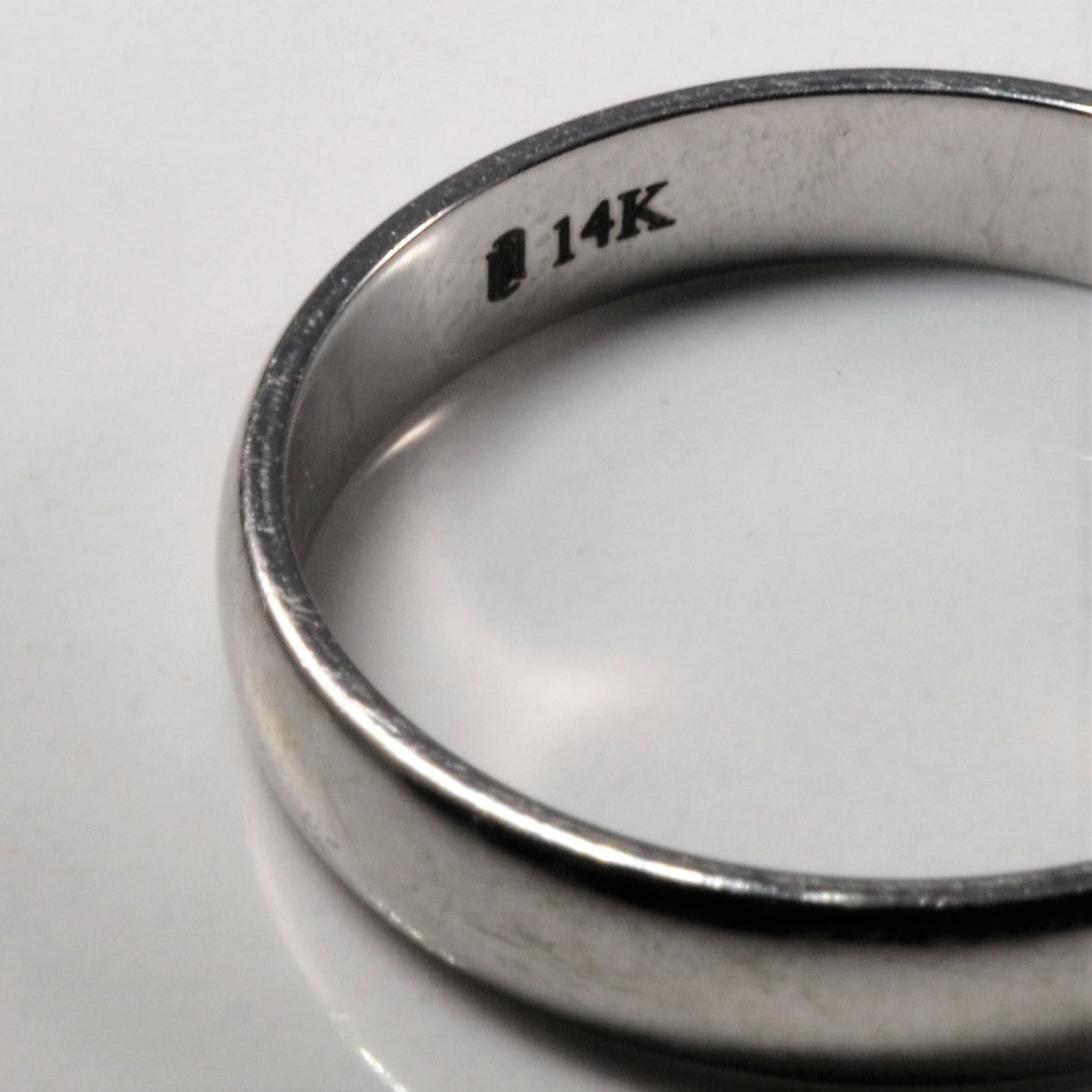 14k White Gold Band | SZ 11 |