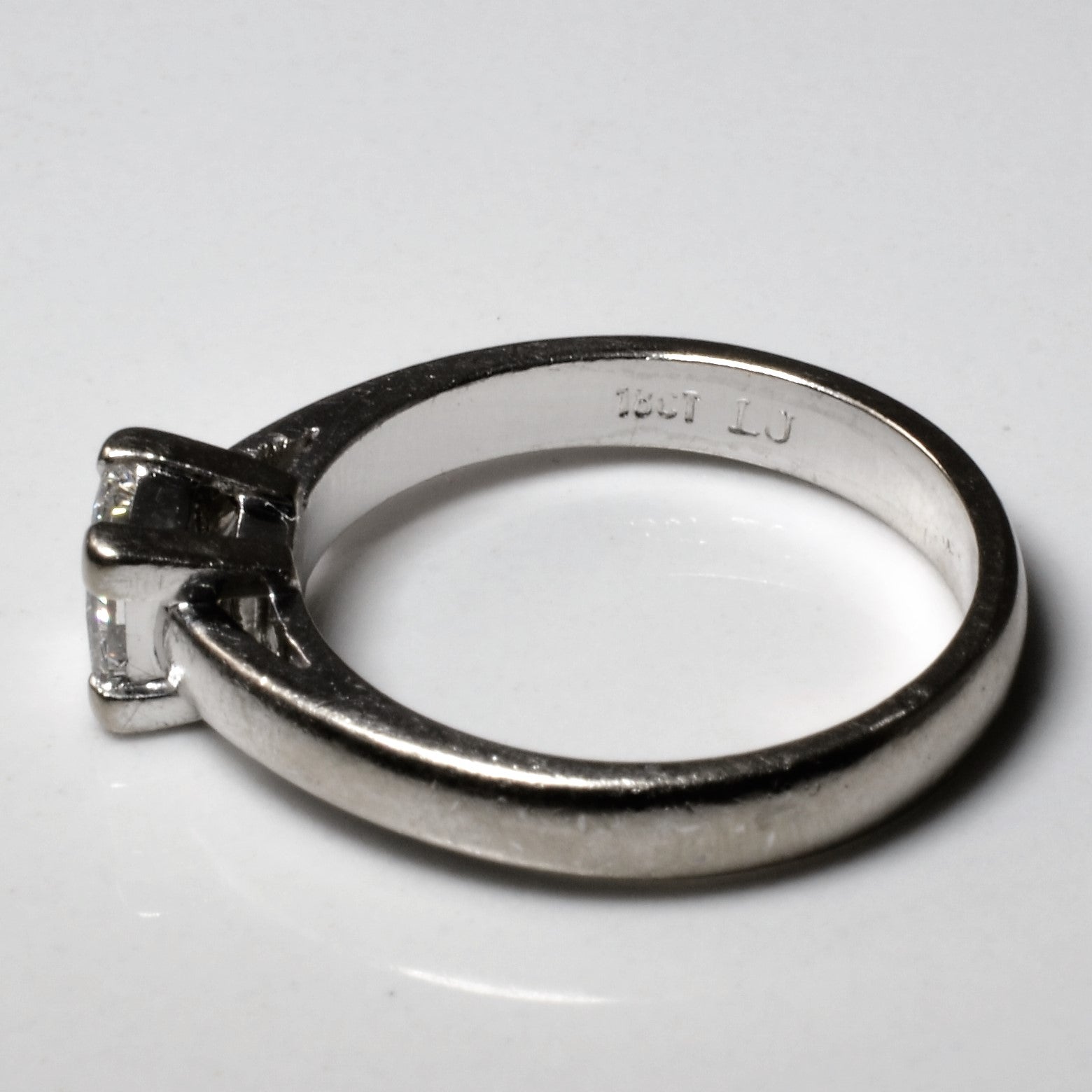 Princess Diamond Engagement Ring | 0.64ct | SZ 6.25 |