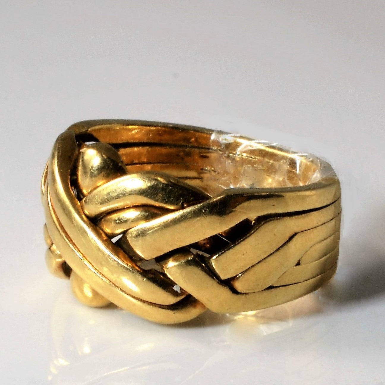 Yellow Gold Puzzle Ring | SZ 5.5 |