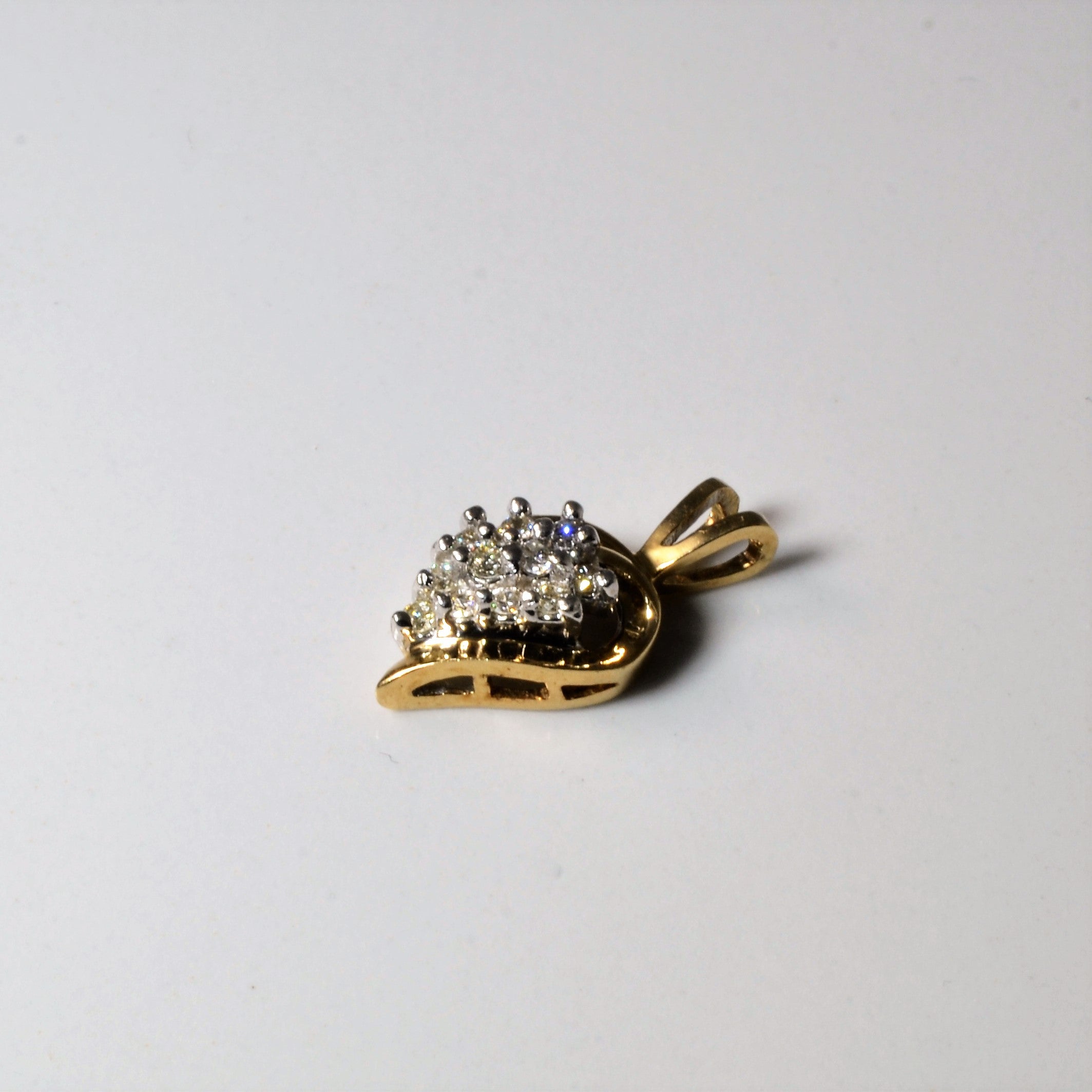 Cluster Diamond Pendant | 0.17ctw |