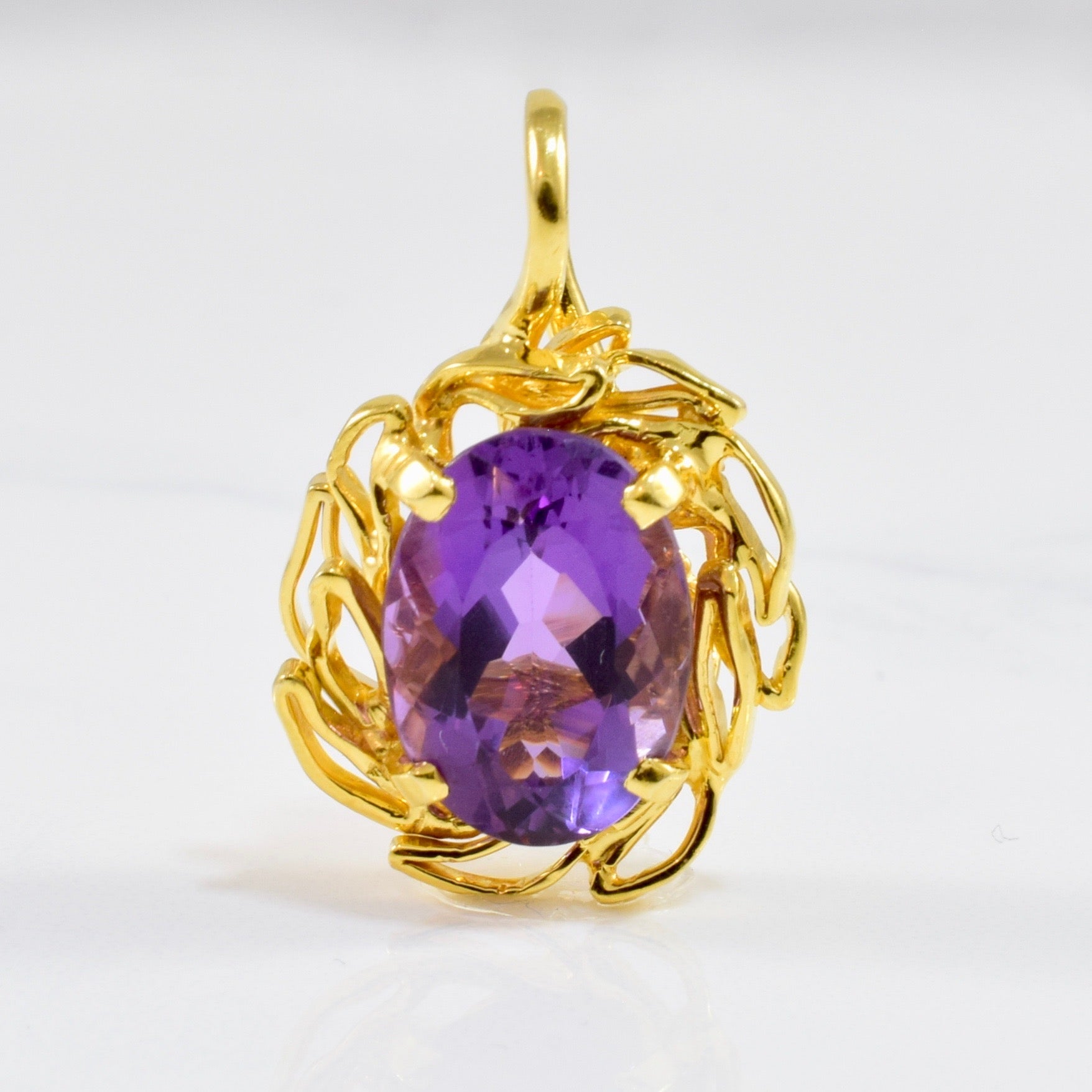 Amethyst Wreath Pendant | 6.20ct |