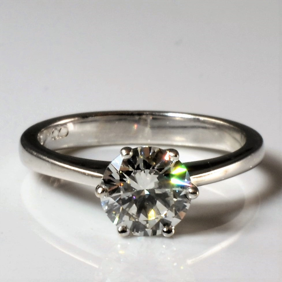 Six Prong Solitaire Diamond Engagement Ring | 1.00ct | SZ 4.75 |