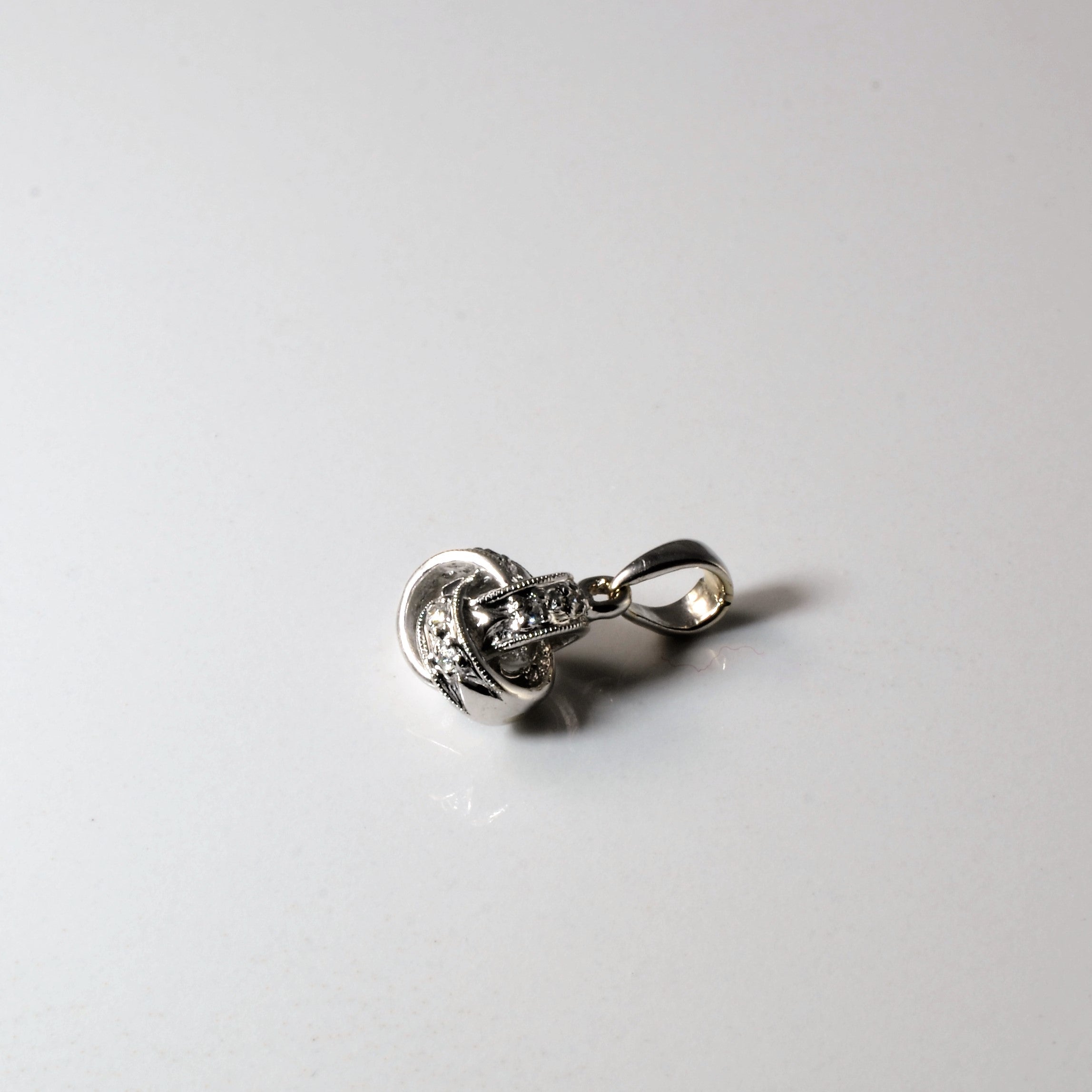 Diamond Knot Pendant | 0.03ctw |
