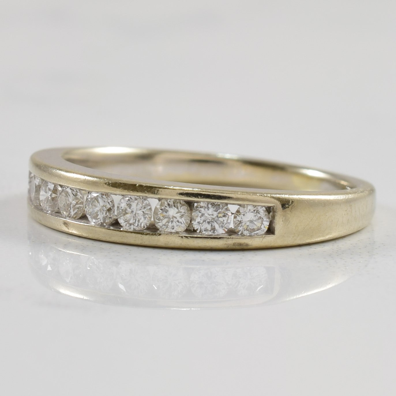 Channel Set Diamond Band | 0.24ctw | SZ 5.5 |
